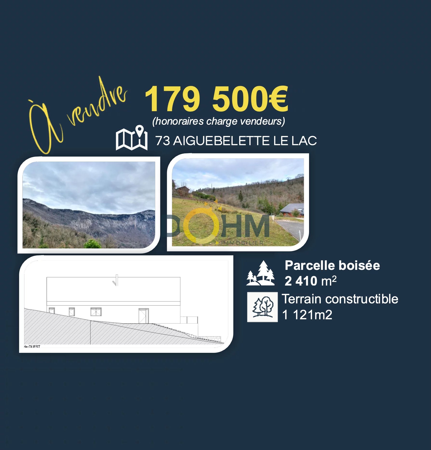 Vente Terrain Aiguebelette-le-Lac