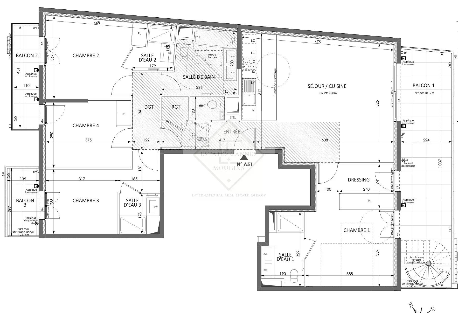 Luxueuse villa sur toit aux portes de Monaco - Photo 3