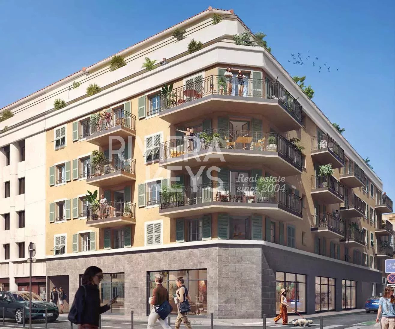 Nytt unikt prosjekt, Carré d´Or-området, i hjertet av Nice