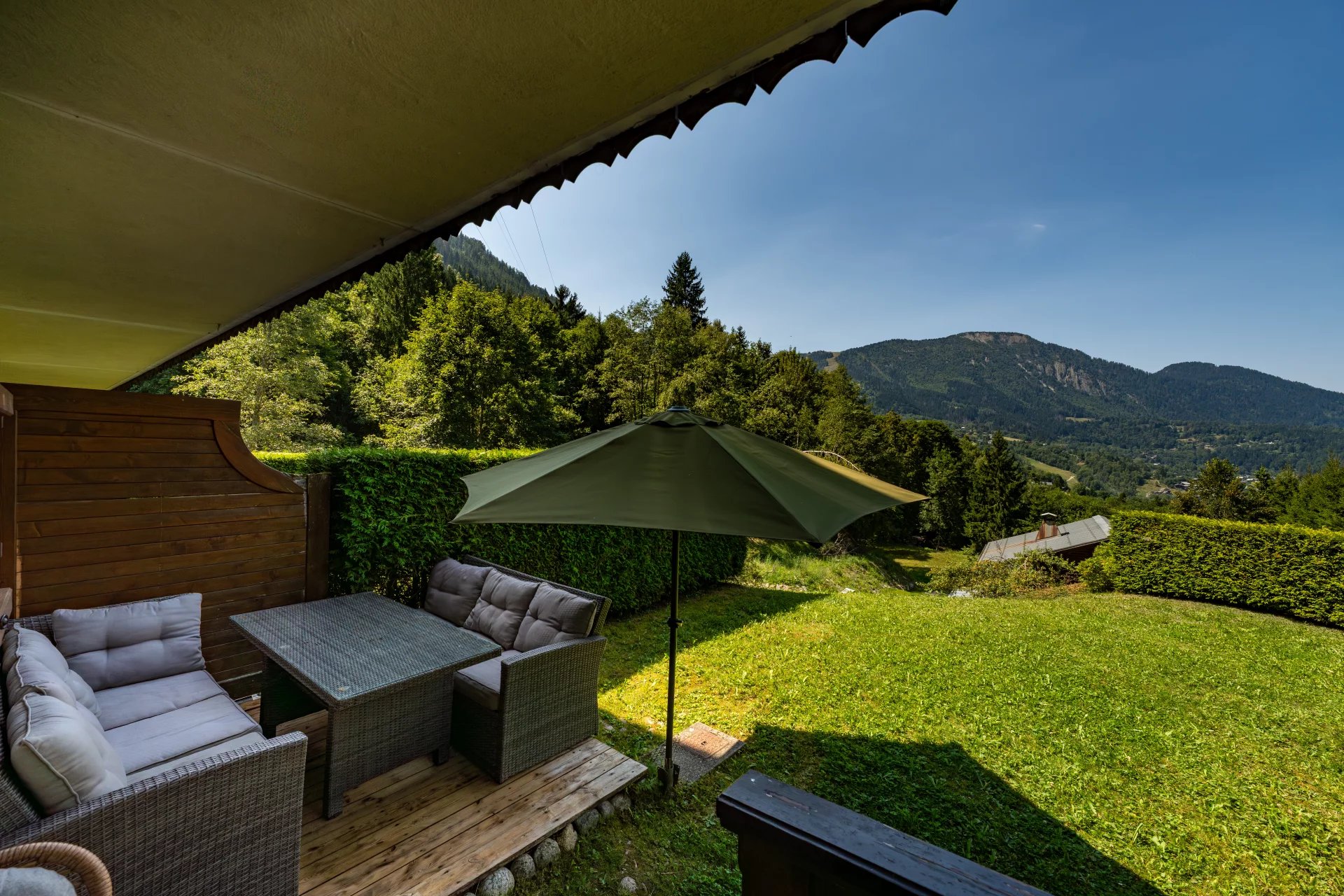 Photo of LES HOUCHES - A 3 bedroom apartment with garden