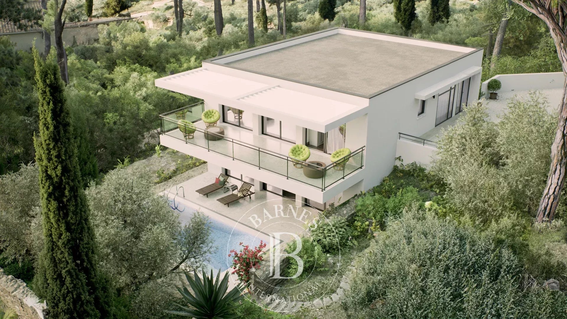 LA CROIX-VALMER - BUILDING PLOT - SEA VIEW