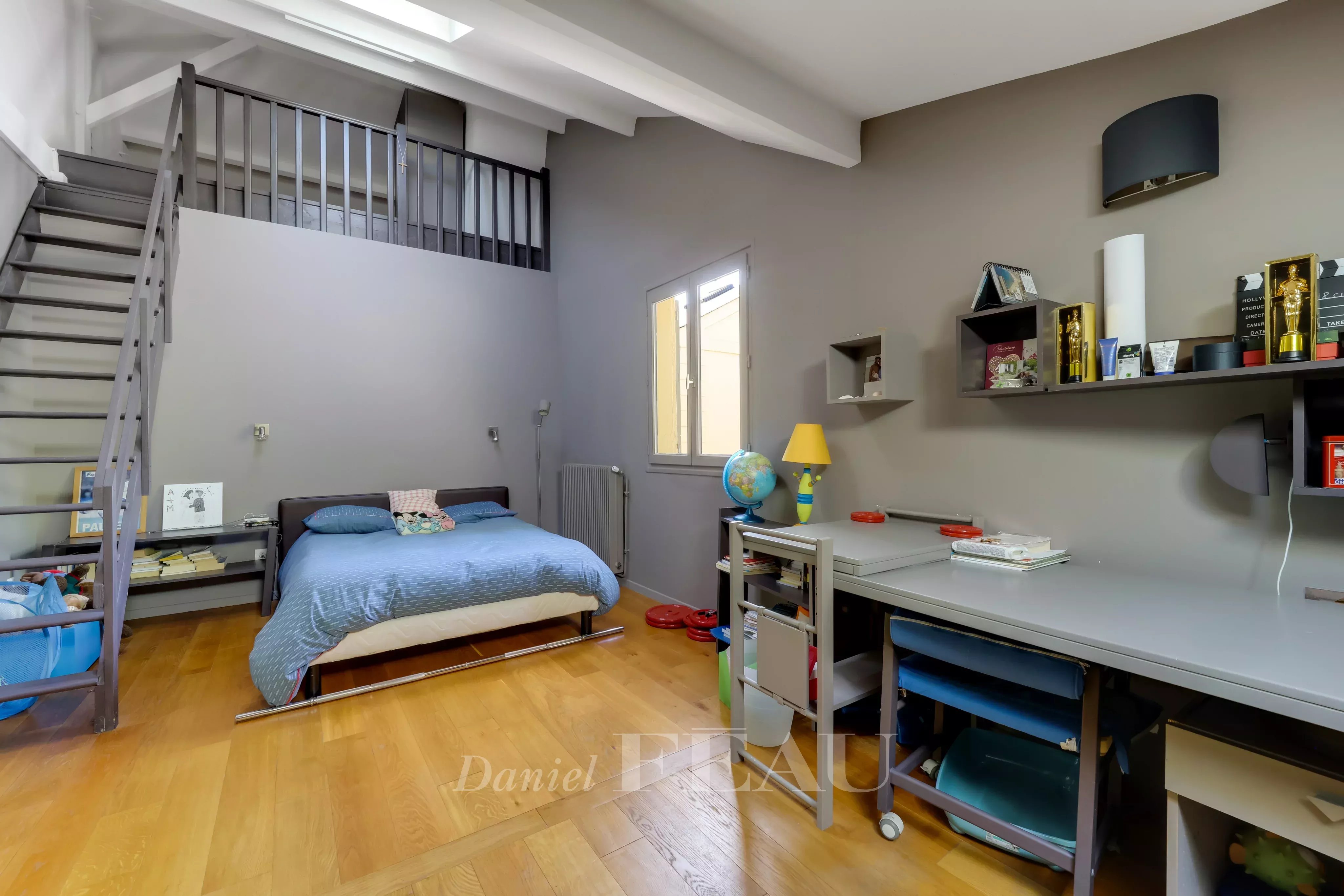 Chambre avec mezzanine