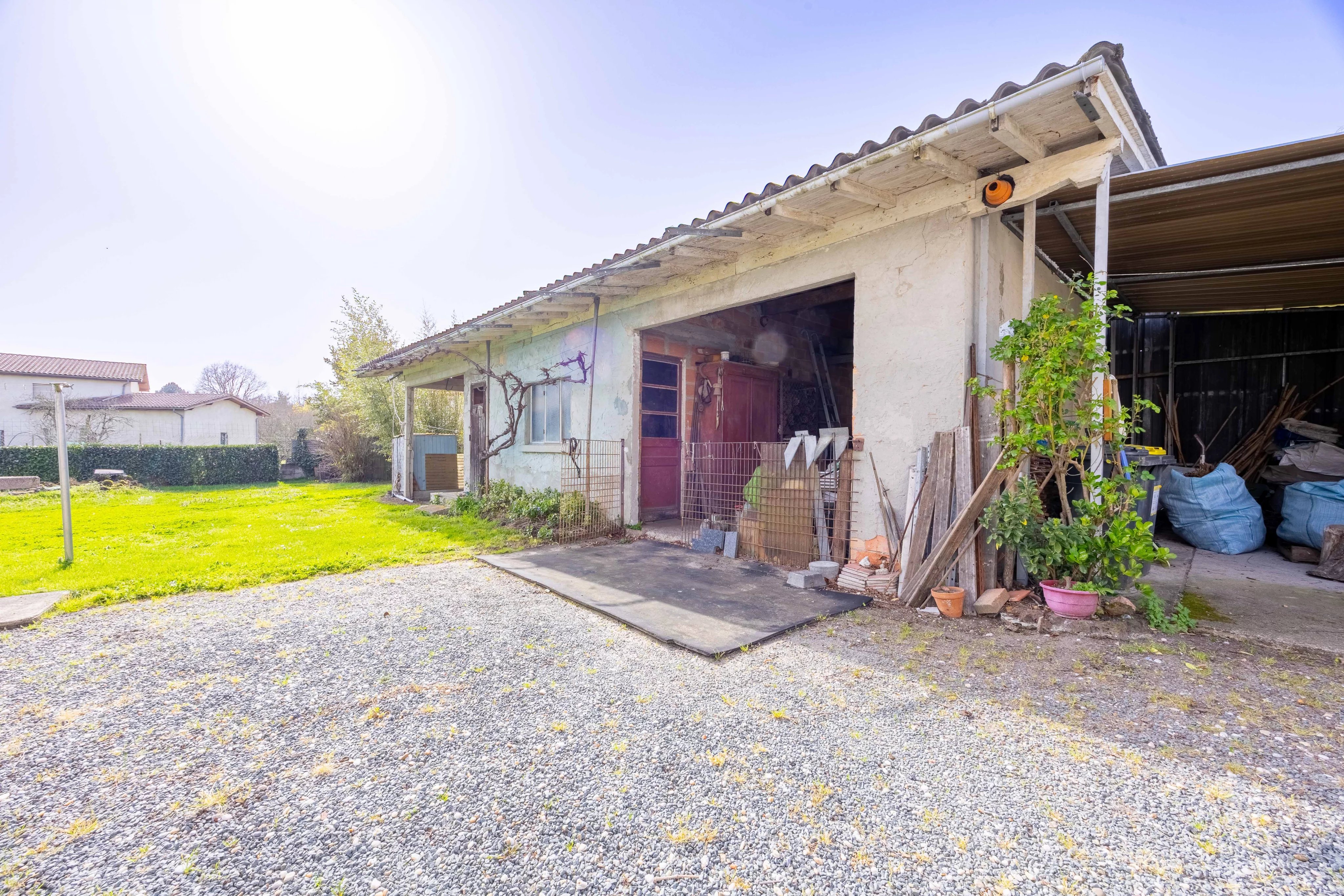 MIOS centre – Maison à rénover – Fort potentiel – Terrain 800 m²