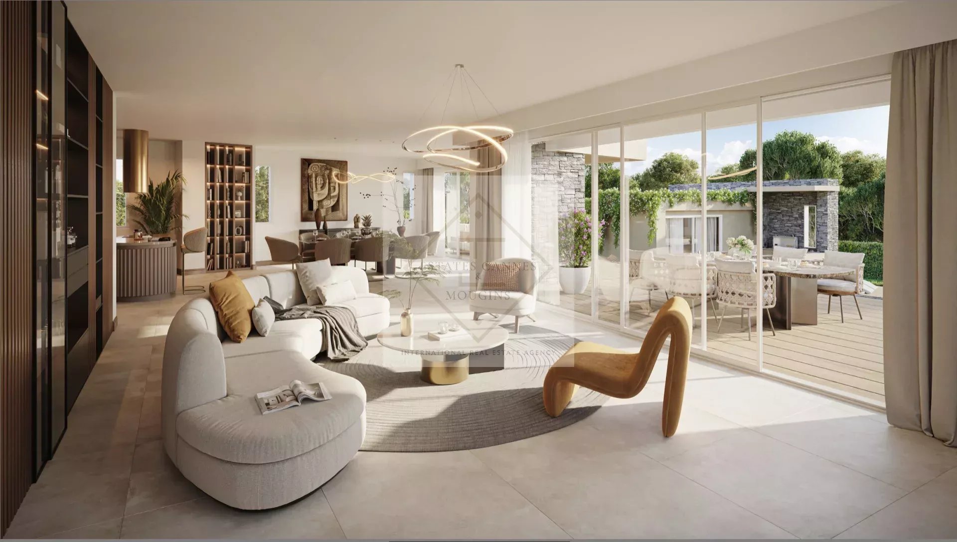 Villa contemporaine neuve d’exception au sein d’un domaine privé — photo 3