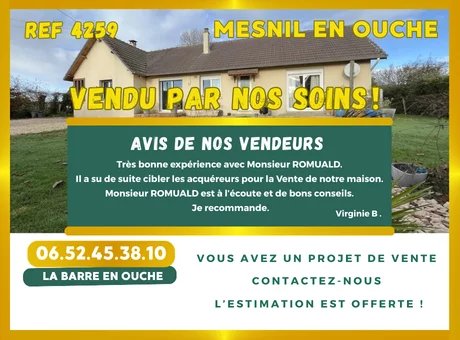 Agence immobilière de AGENCE DE LA BARRE EN OUCHE