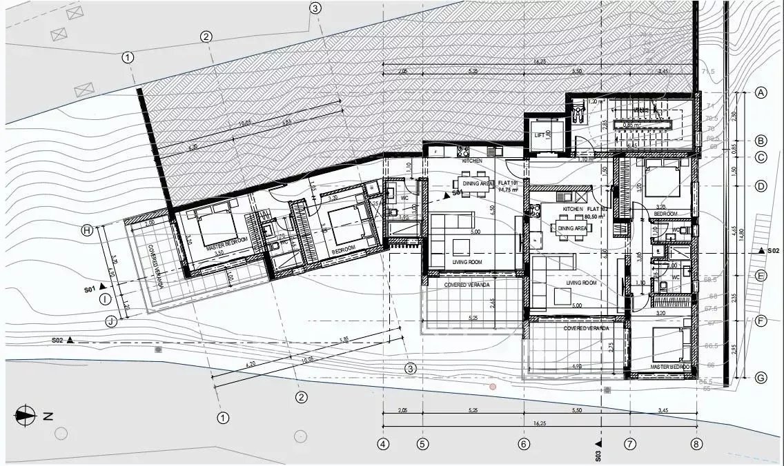 Mieszkanie 2 pokoi 89 m² Jermasoja, Cypr