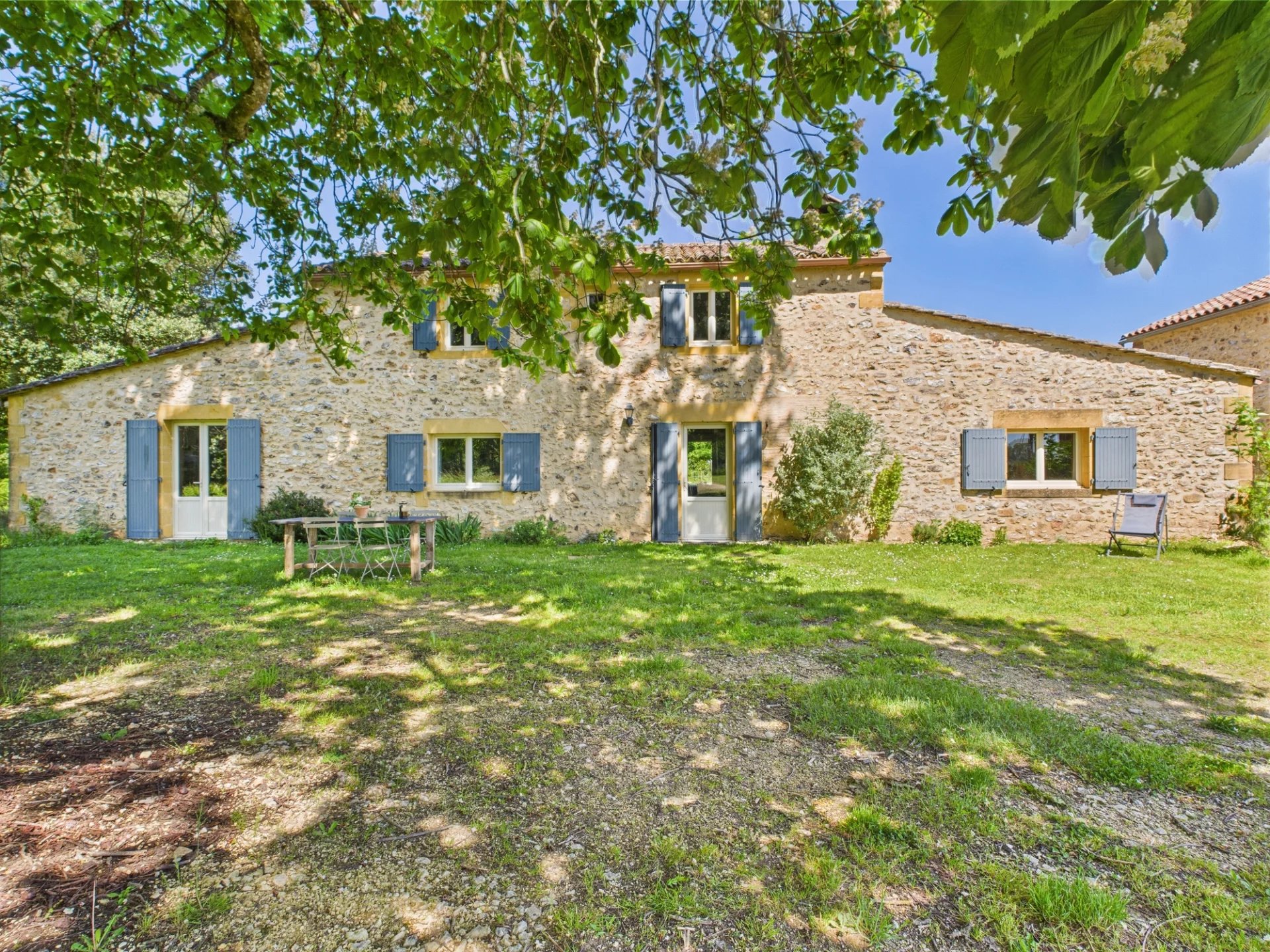 A renovated farmhouse with studio, and 3 further potential letting units