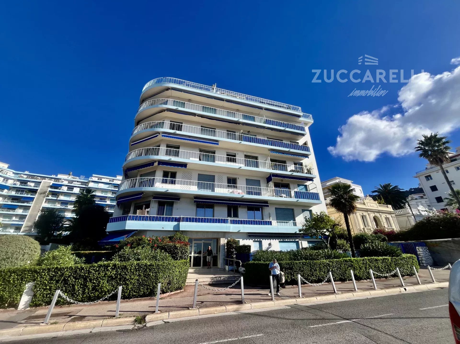 2P Rez-de-Jardin Nice Le Port