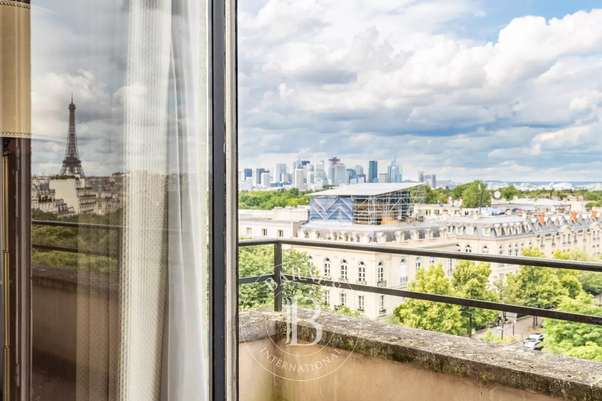 Paris 16 - Muette - Exceptional view - Family apartment with reception rooms - Balconies - picture 10