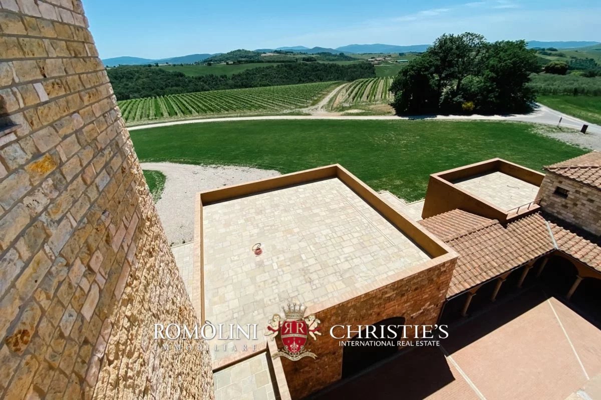 tuscany - state-of-the-art 125-ha organic winery for sale in volterra image42