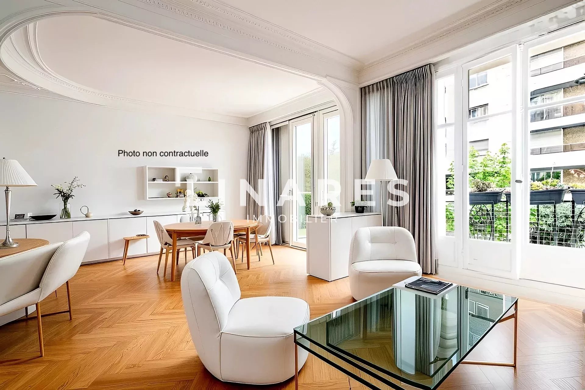VIVRE PASSY - Appartement T4 de 82m2 - PARIS 75016 - Parc de Passy
