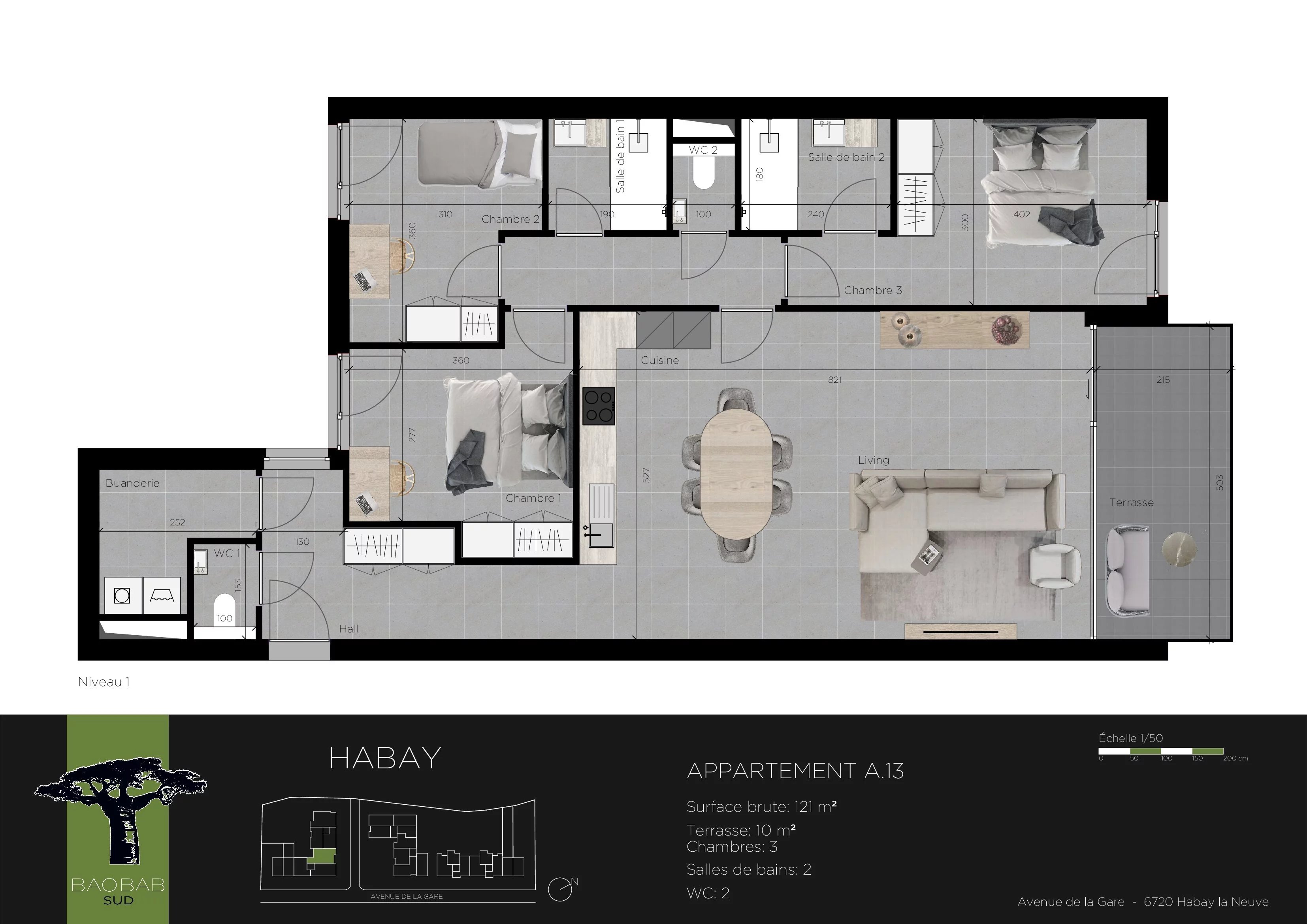 Vente Appartement Habay-la-Neuve