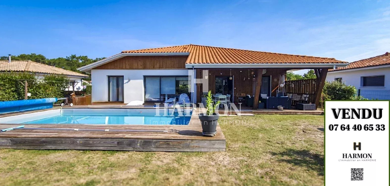 Harmon VENDU - VILLA RÉCENTE 3 CHAMBRES, PISCINE ET GARAGE