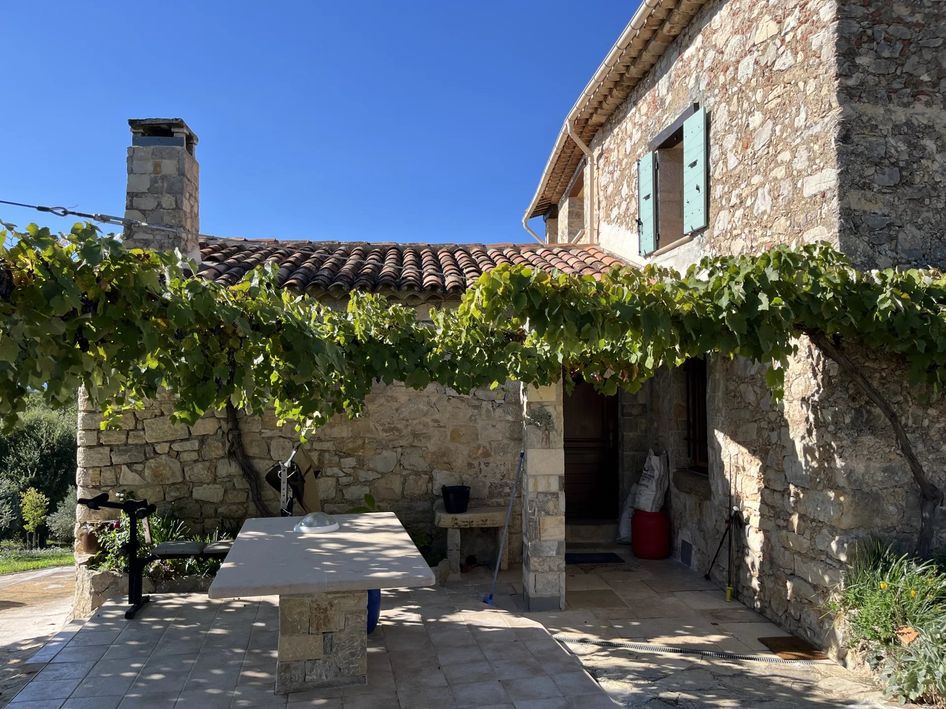 Old stone mas with amazing panoramic view - FAYENCE