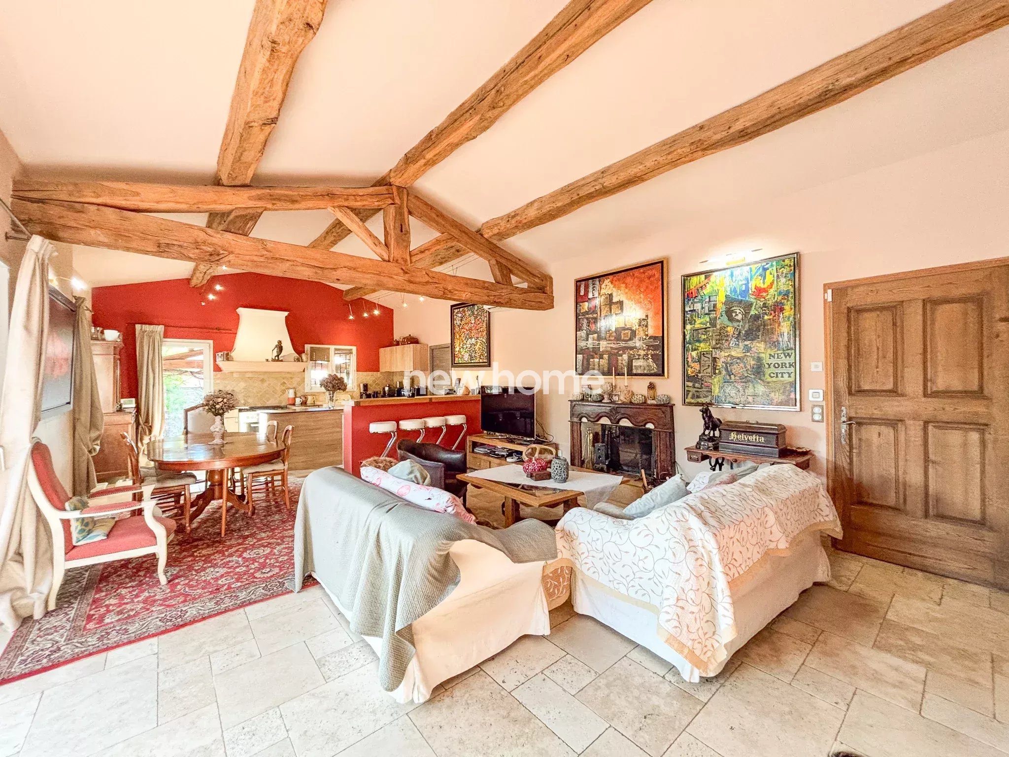 Charmante villa provençale de plain pied 140 m² à 1km du village