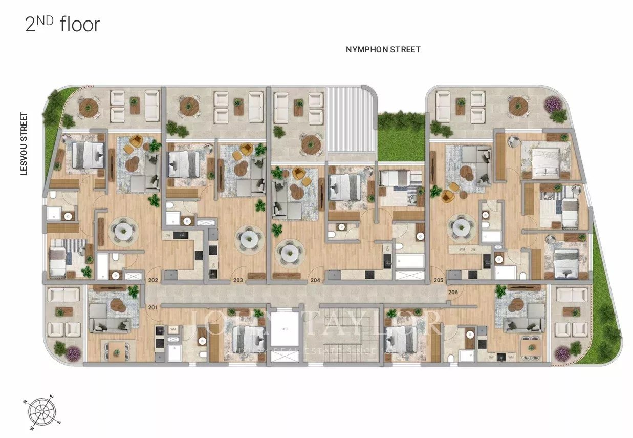 Mieszkanie 3 pokoi 95 m² Limassol District, Cypr