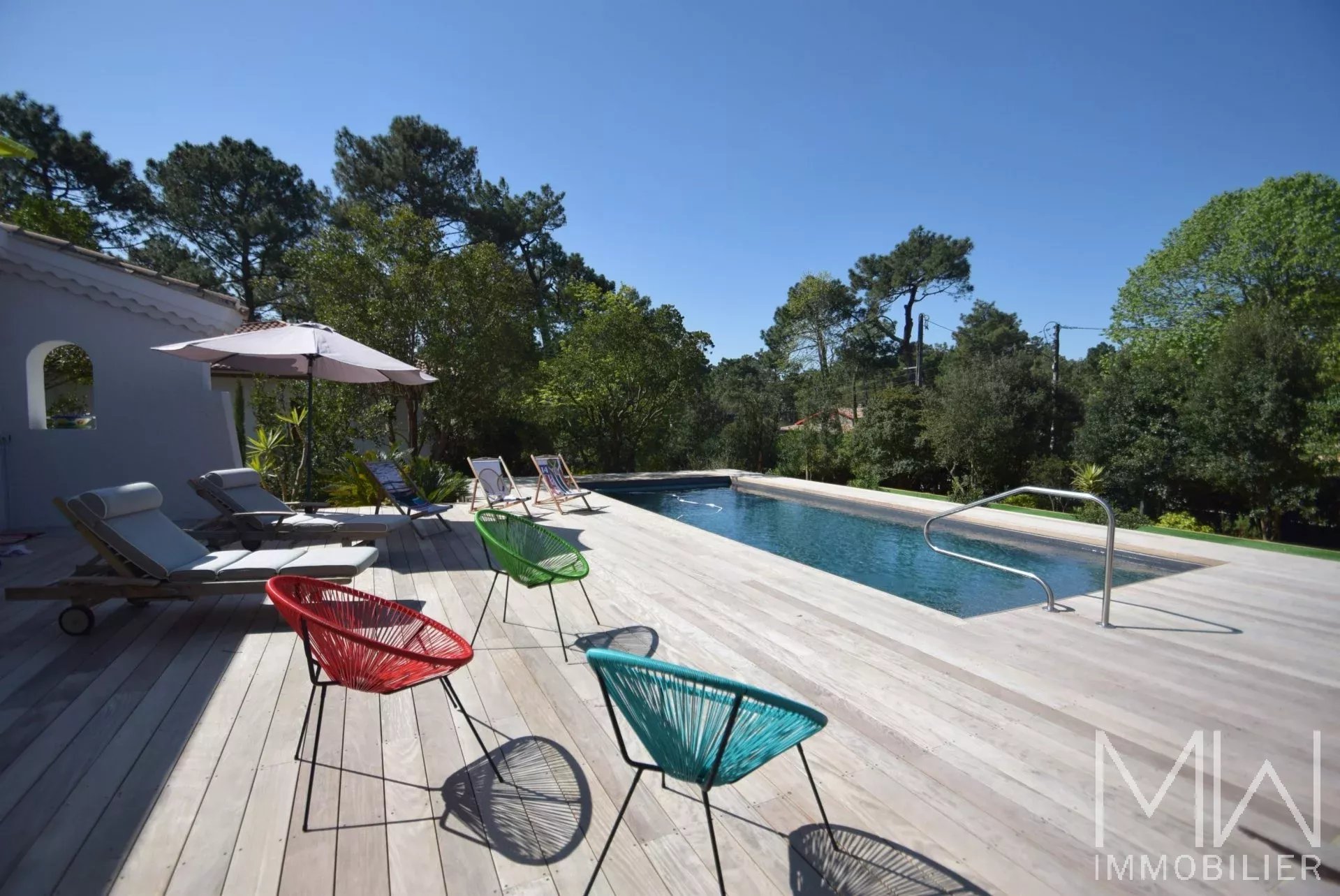 VILLA AVEC PISCINE - CAP FERRET - 8 COUCHAGES