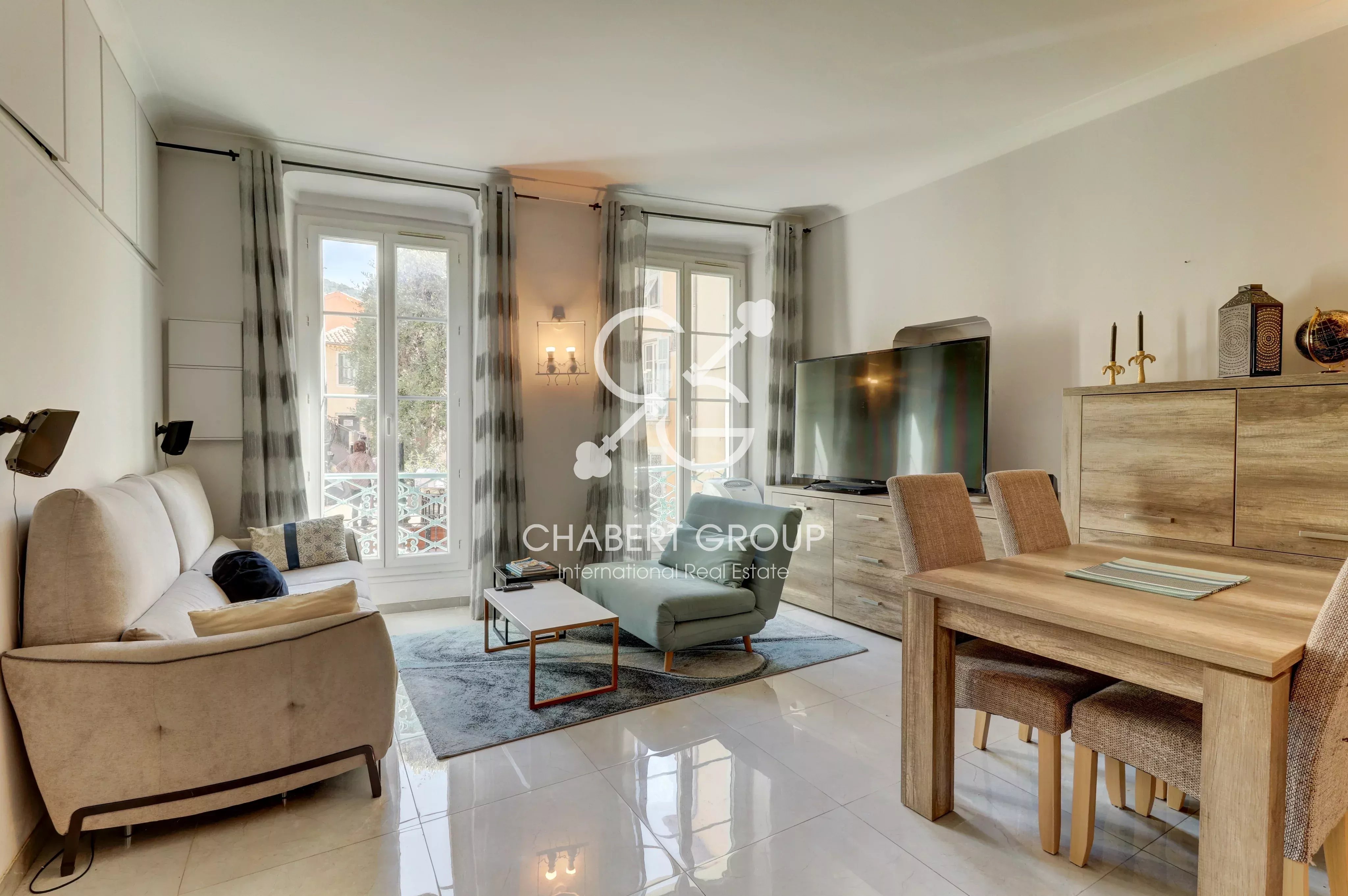 VILLEFRANCHE-SUR-MER – APPARTEMENT – 3 PIÈCES – 57 M² – MEUBLÉ – VIEILLE-VILLE – PROCHE MER - IDEAL LOCATION SAISONNIERE
