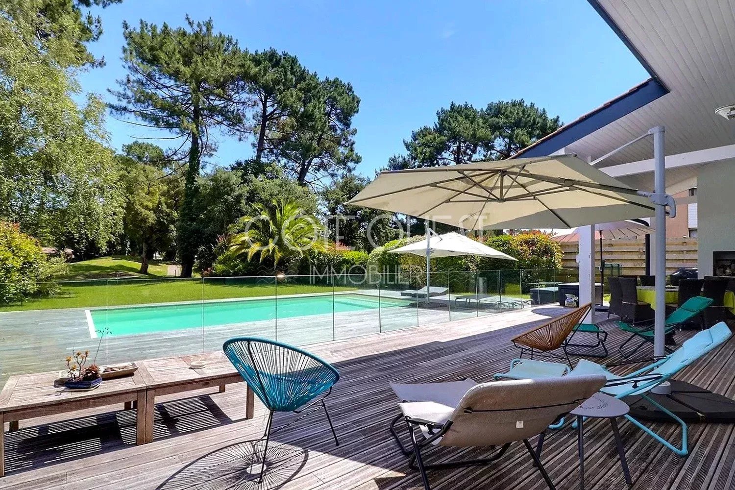 À vendre Seignosse - Villa sur le golf avec piscine