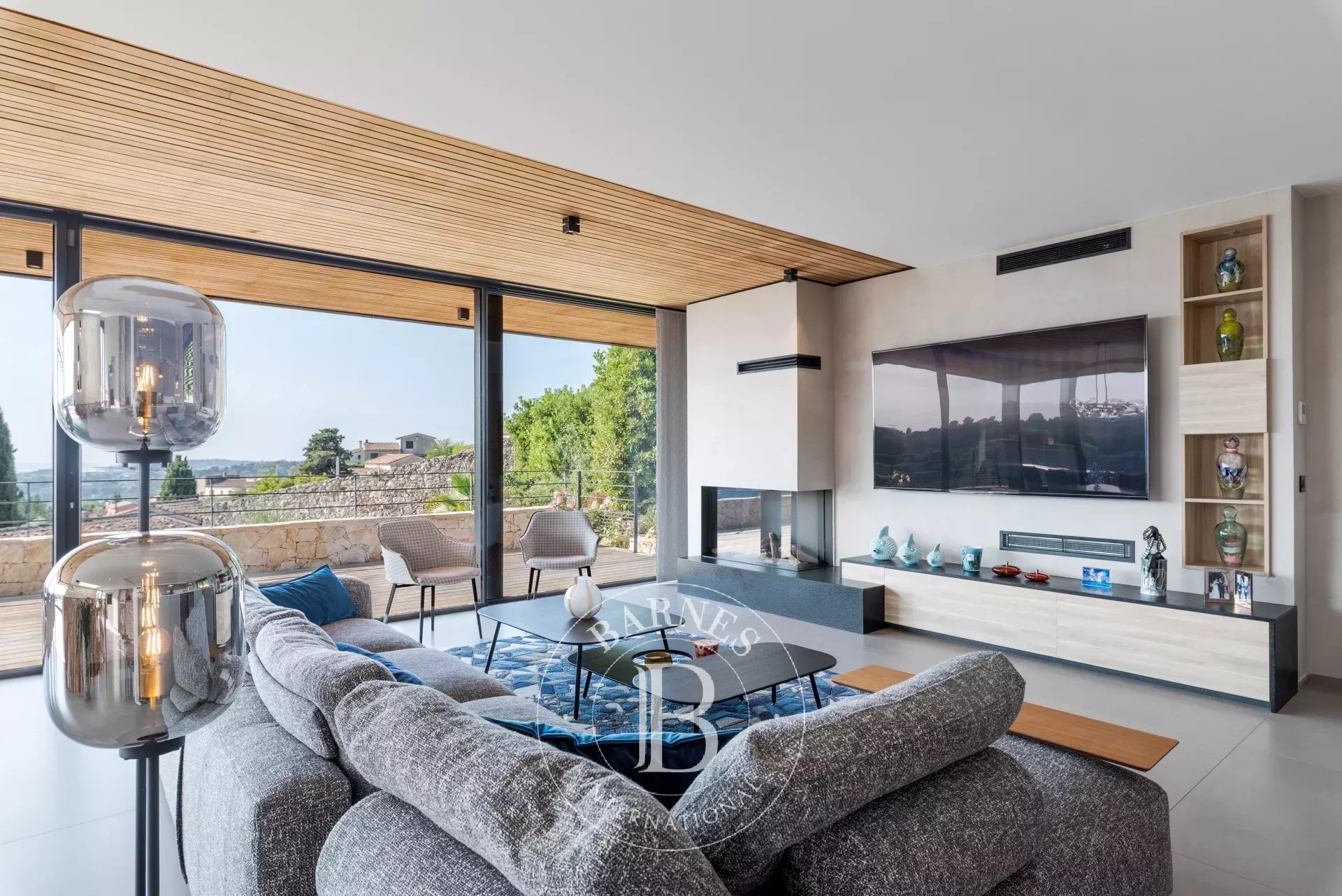 Walking distance from Biot - Stunning recent contemporary villa - Sea and village views - 6 bedrooms - picture 9