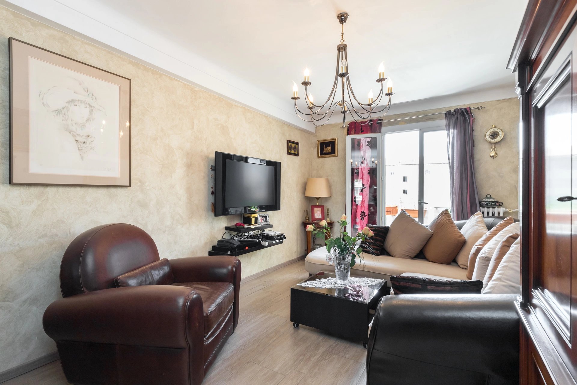 Salon Parquet Lustre
