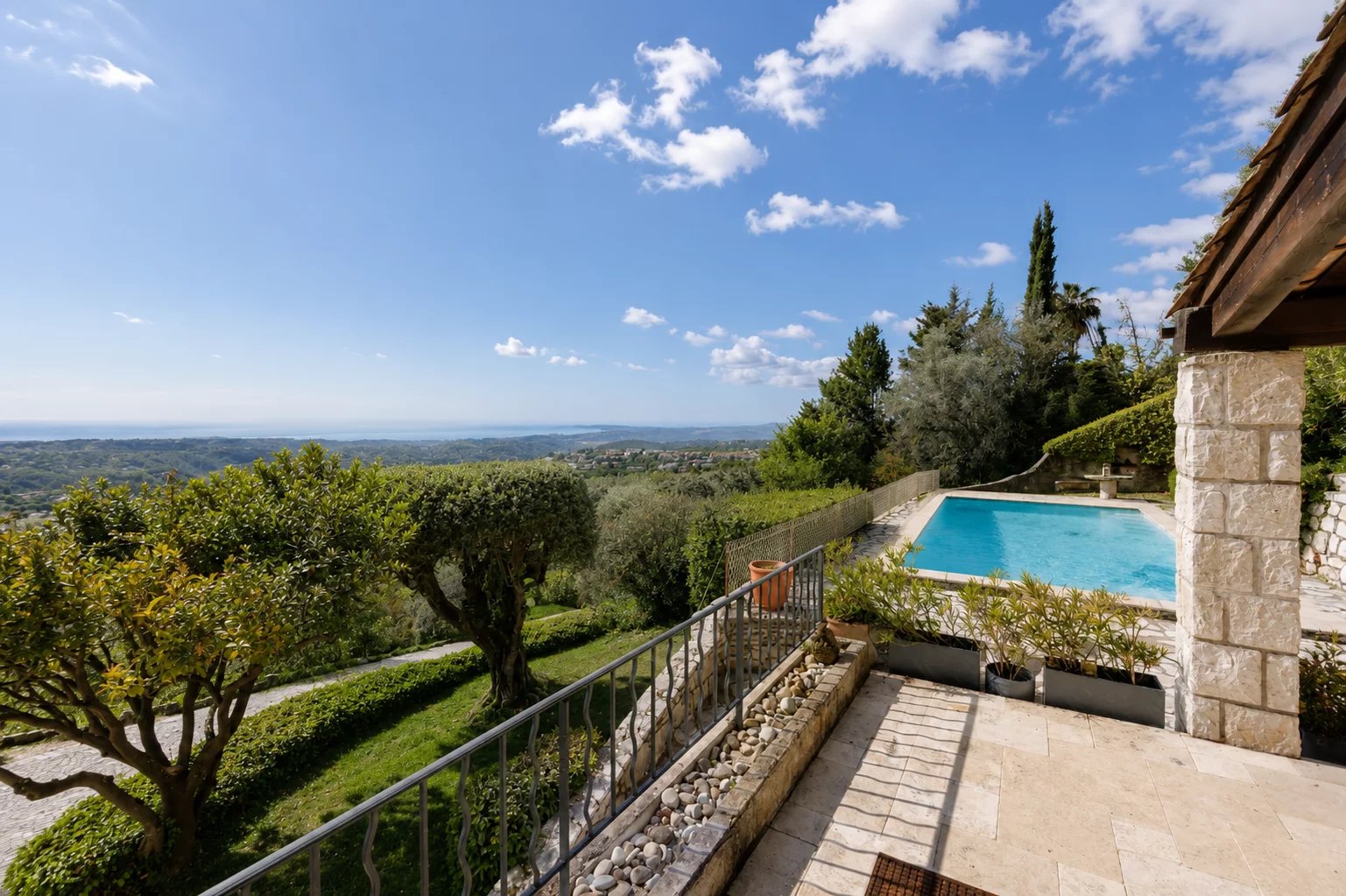 Vuer mer panoramique - Vence
