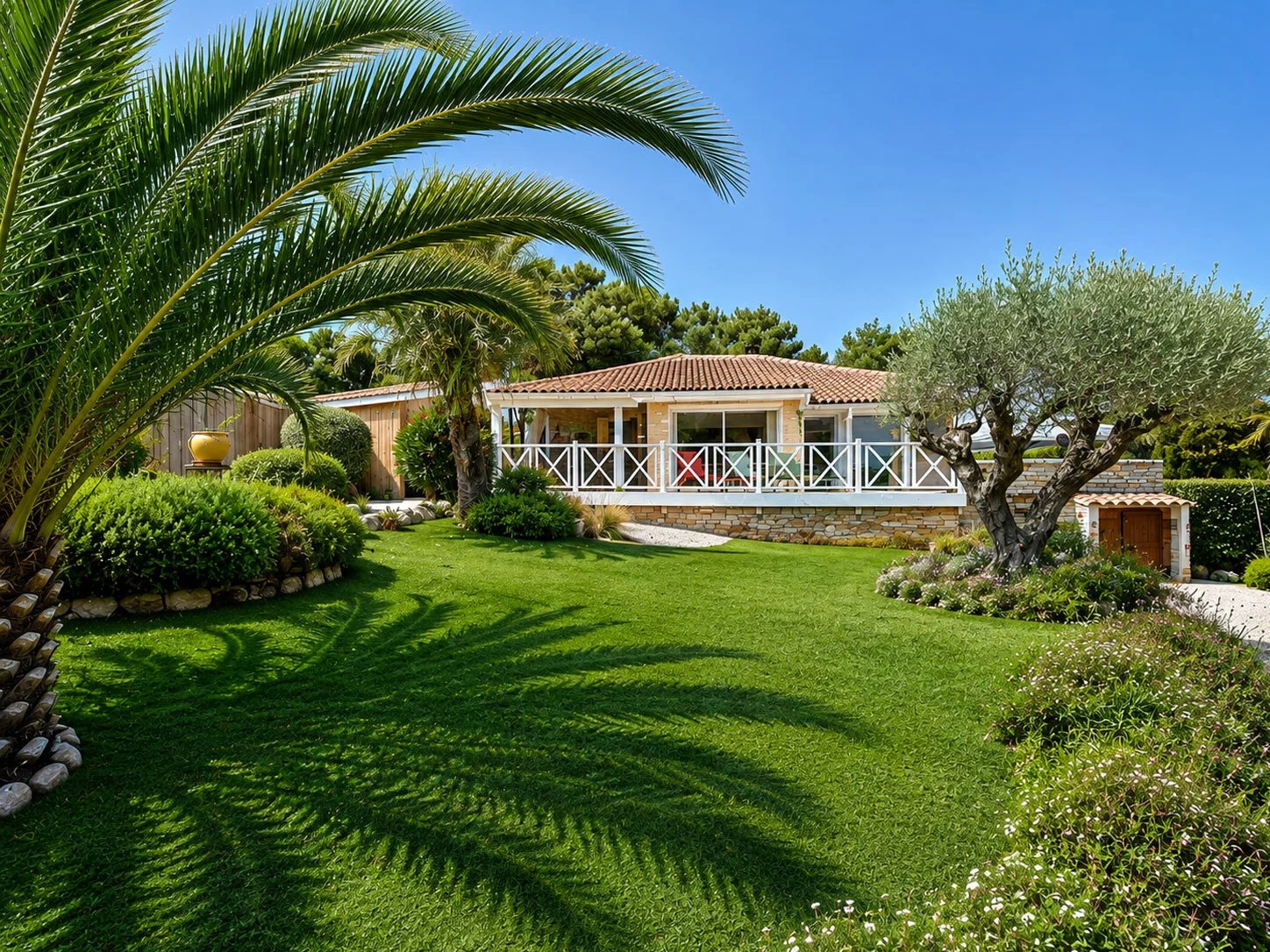 Maison avec piscine dans un écrin de verdure – Golfe de Saint-Tropez