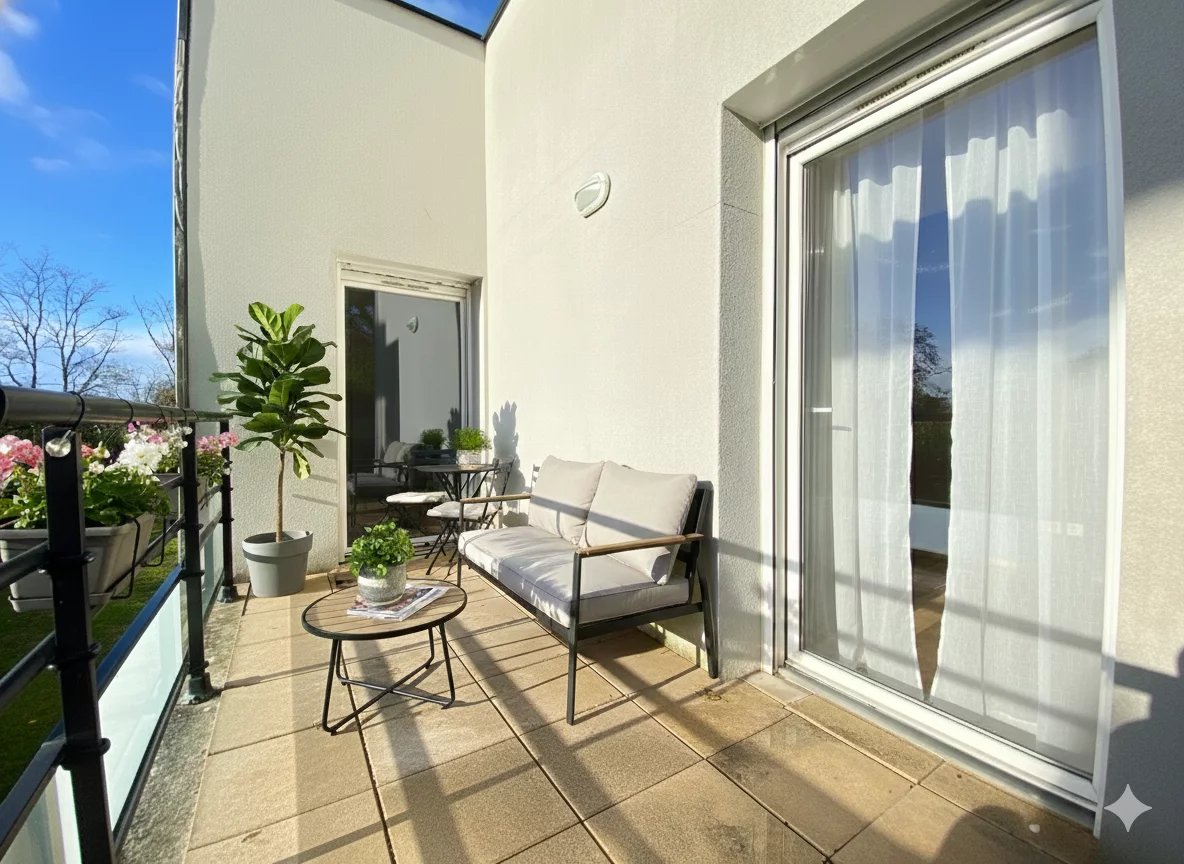 Appartement T3 avec terrasse