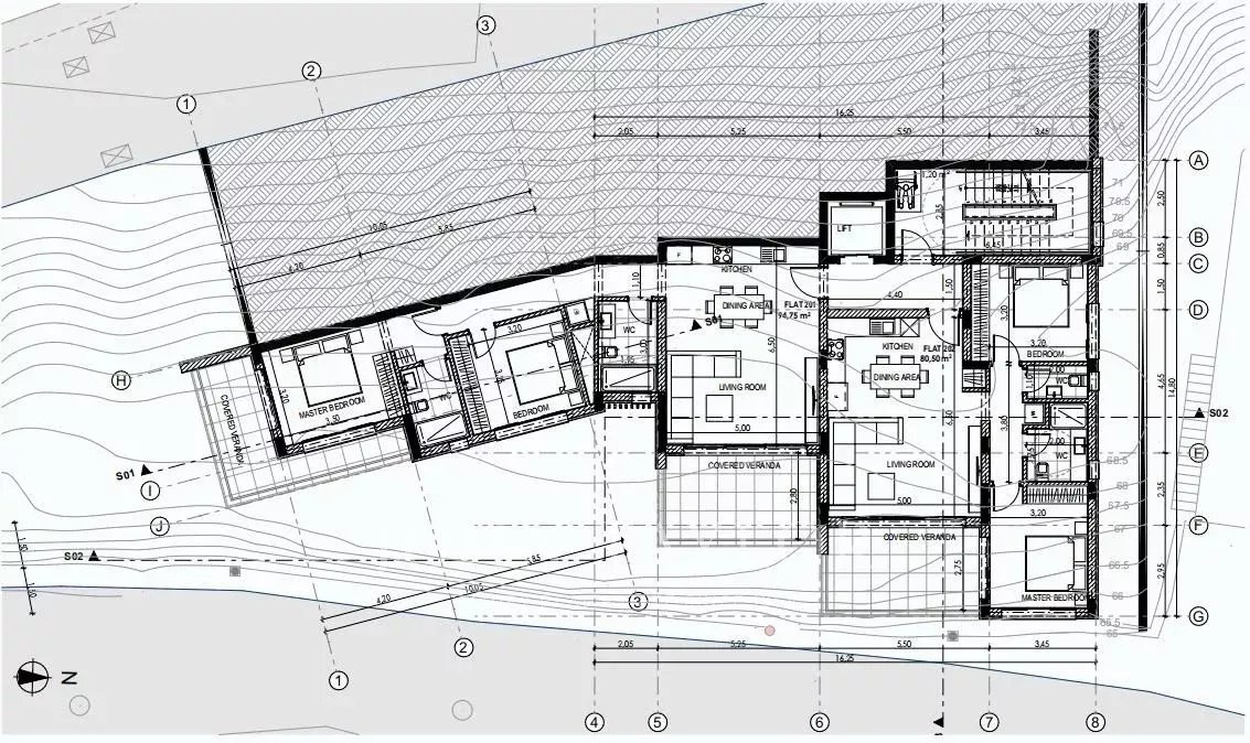 Mieszkanie 2 pokoi 89 m² Jermasoja, Cypr