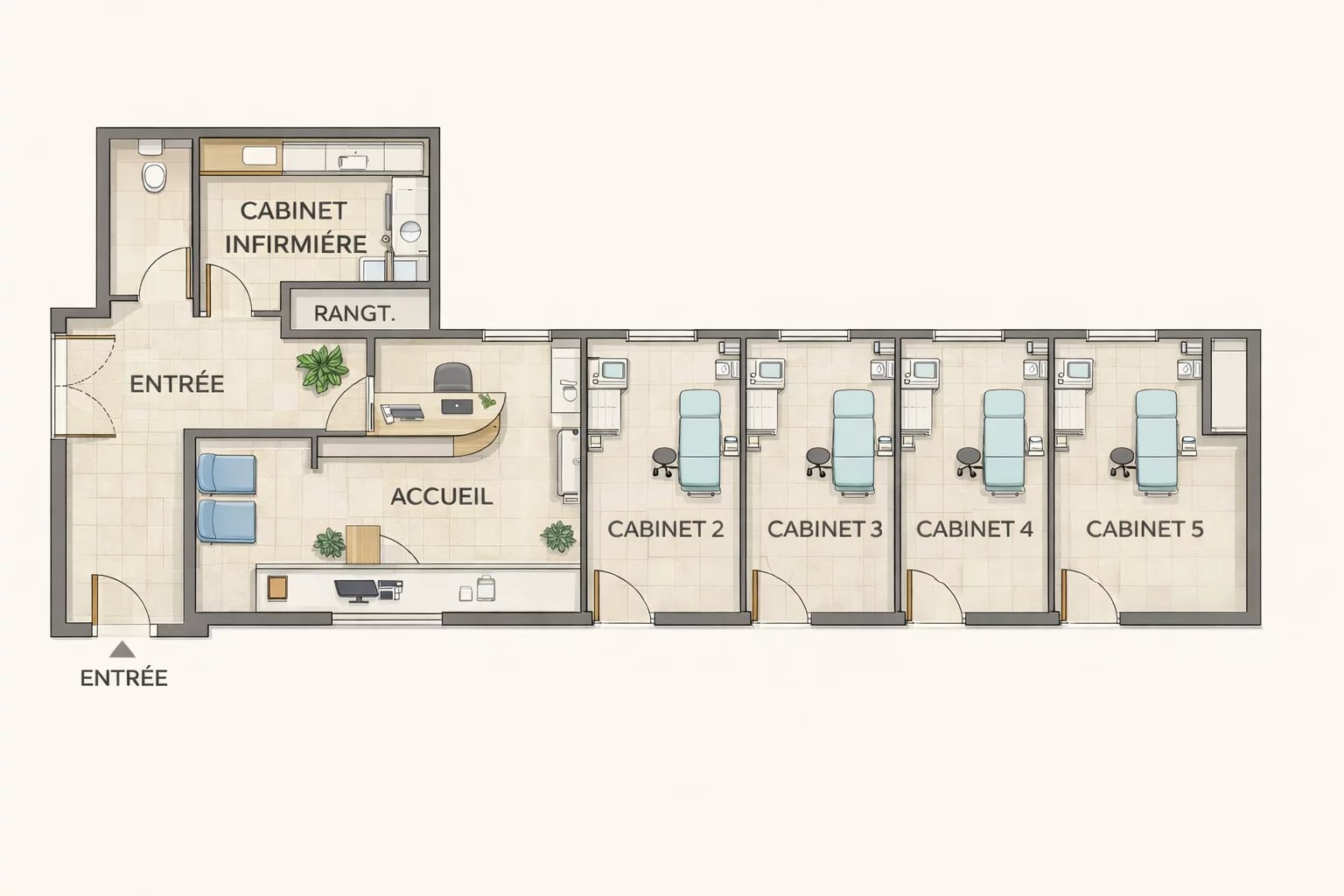 Agence immobilière de 