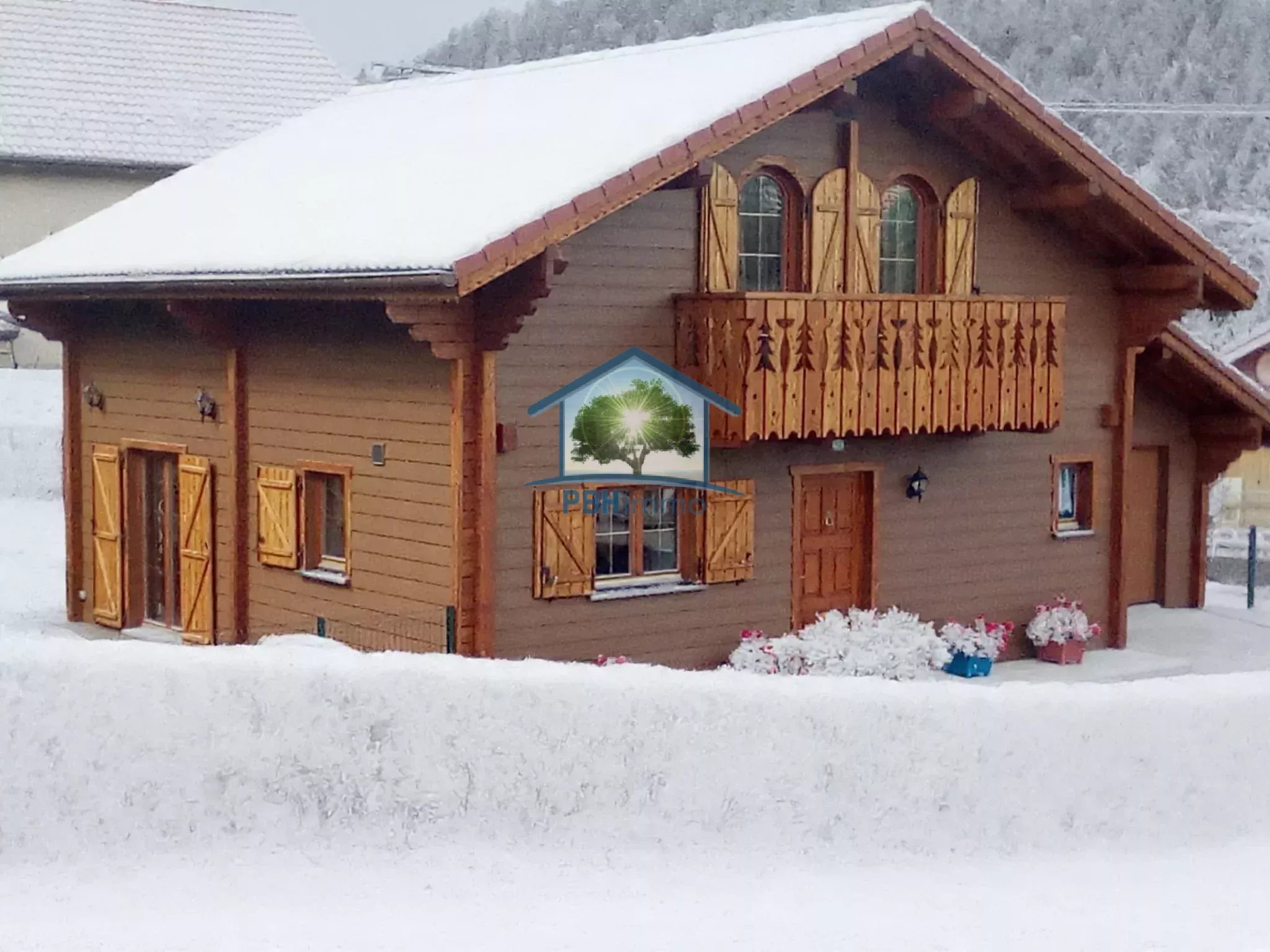 GERARDMER (88)- Chalet 4 pièces 98m2 sur 4,80 ares.