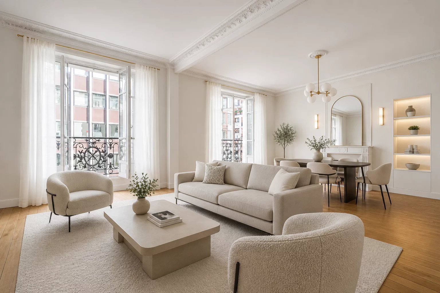 Exclusivité - Paris 16 - Village d'Auteuil - 2 chambres
