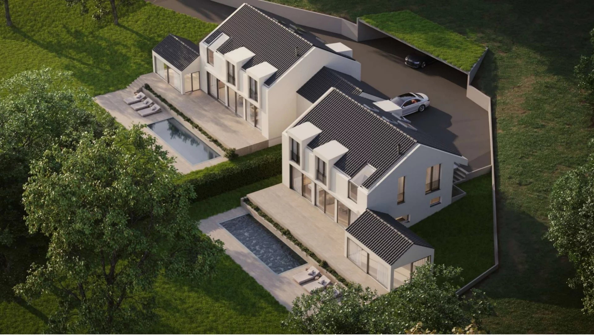 Vue imprenable sur la ville de Lausanne et le lac