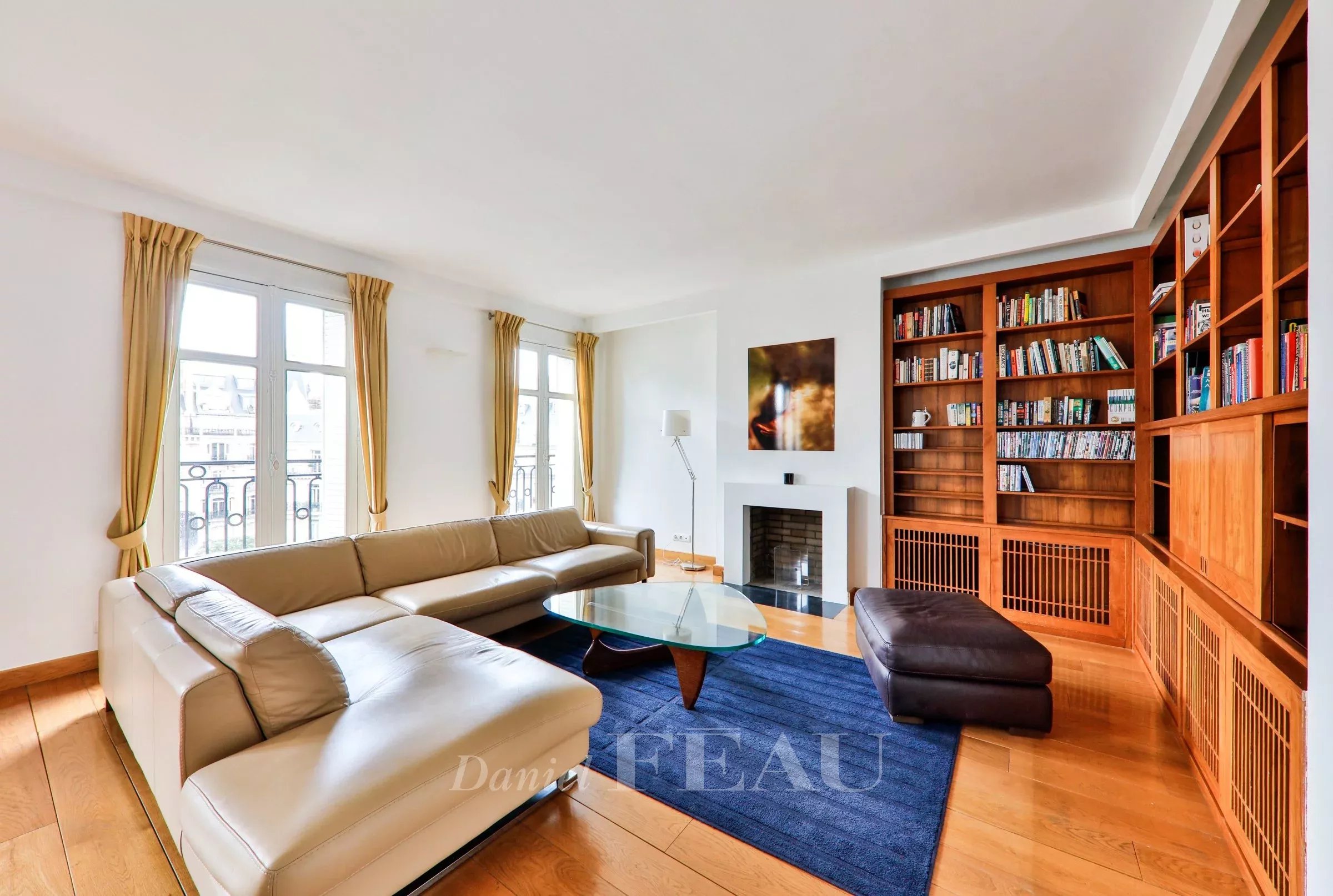 Salon Cheminée Parquet