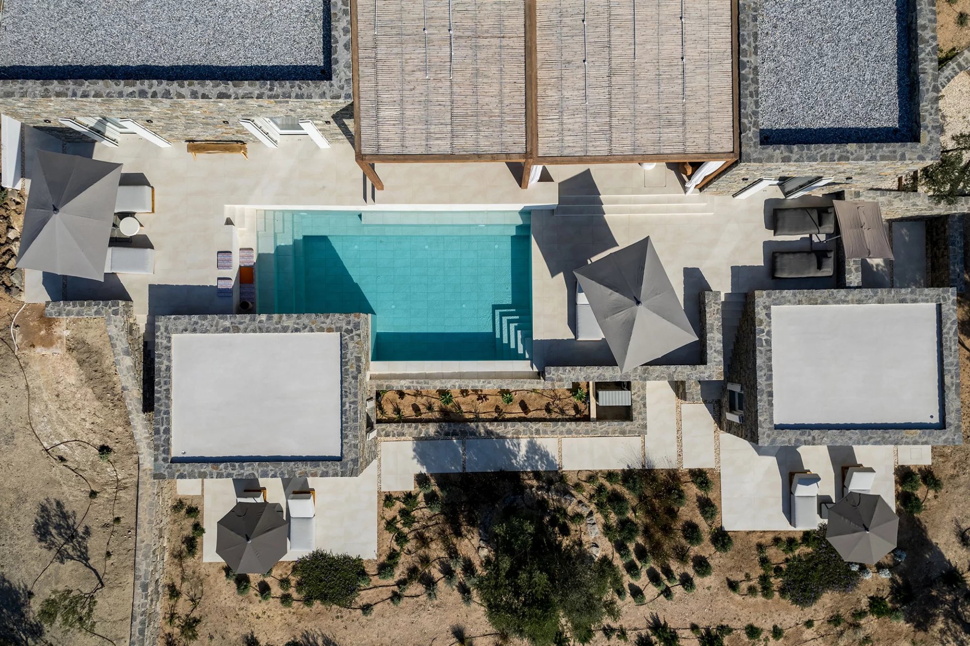 Brand-new luxury villa with pool & sea view – Faragas, Paros