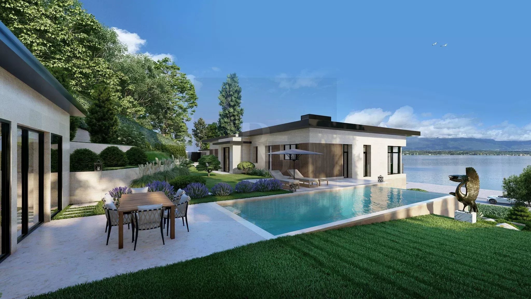 Villa Lake Overview – Cologny — photo 3