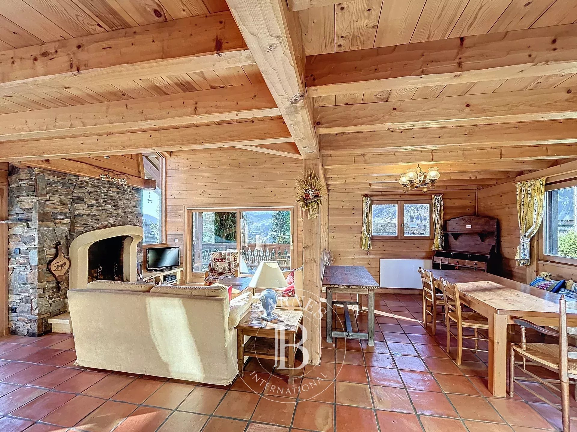 Photo of LES GETS - Chalet - 4 bedrooms - Panoramic view and South/West exposure - Rare for sale in sought after area close to the slopes and the village center