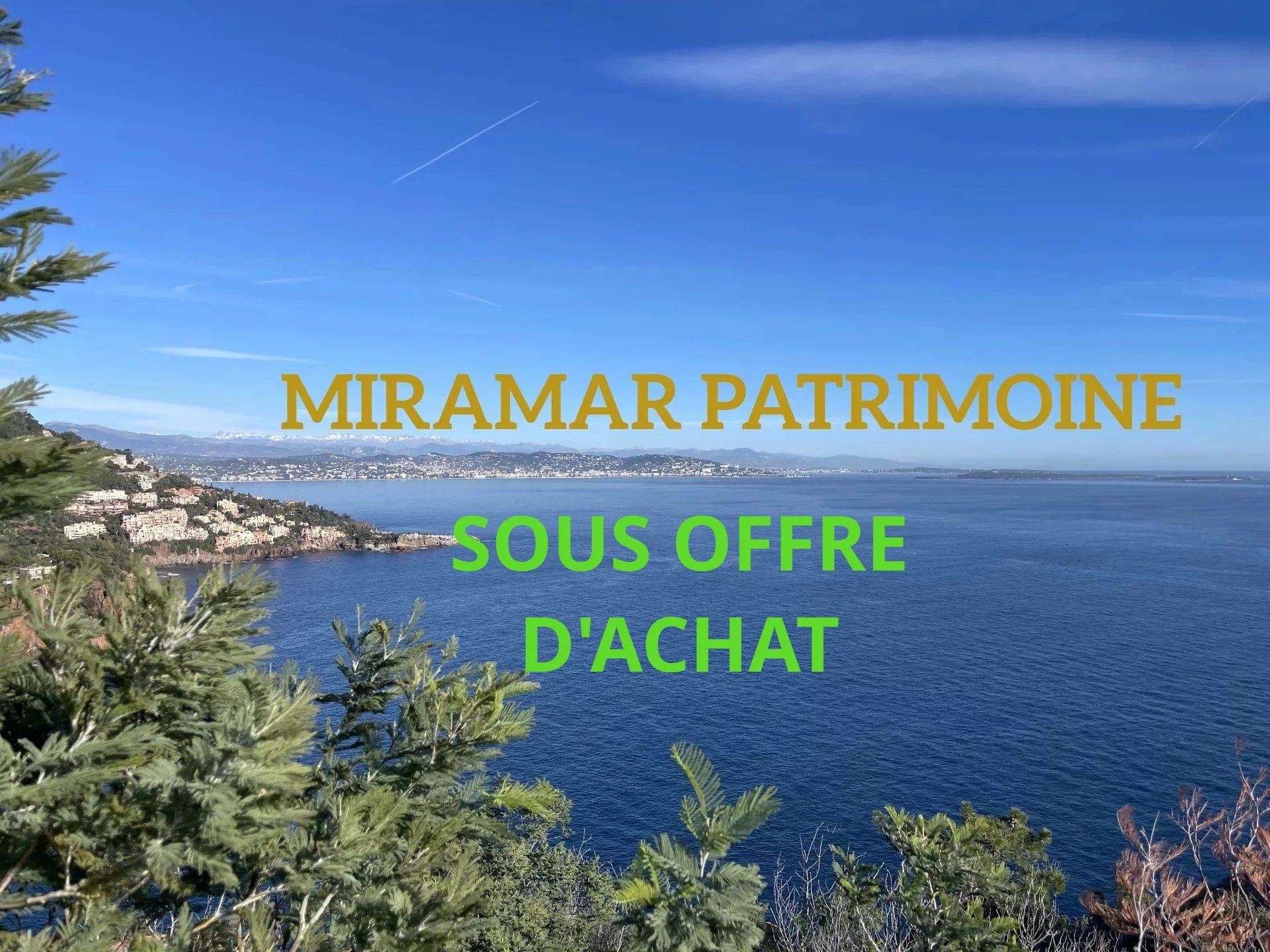 Vente Villa Miramar