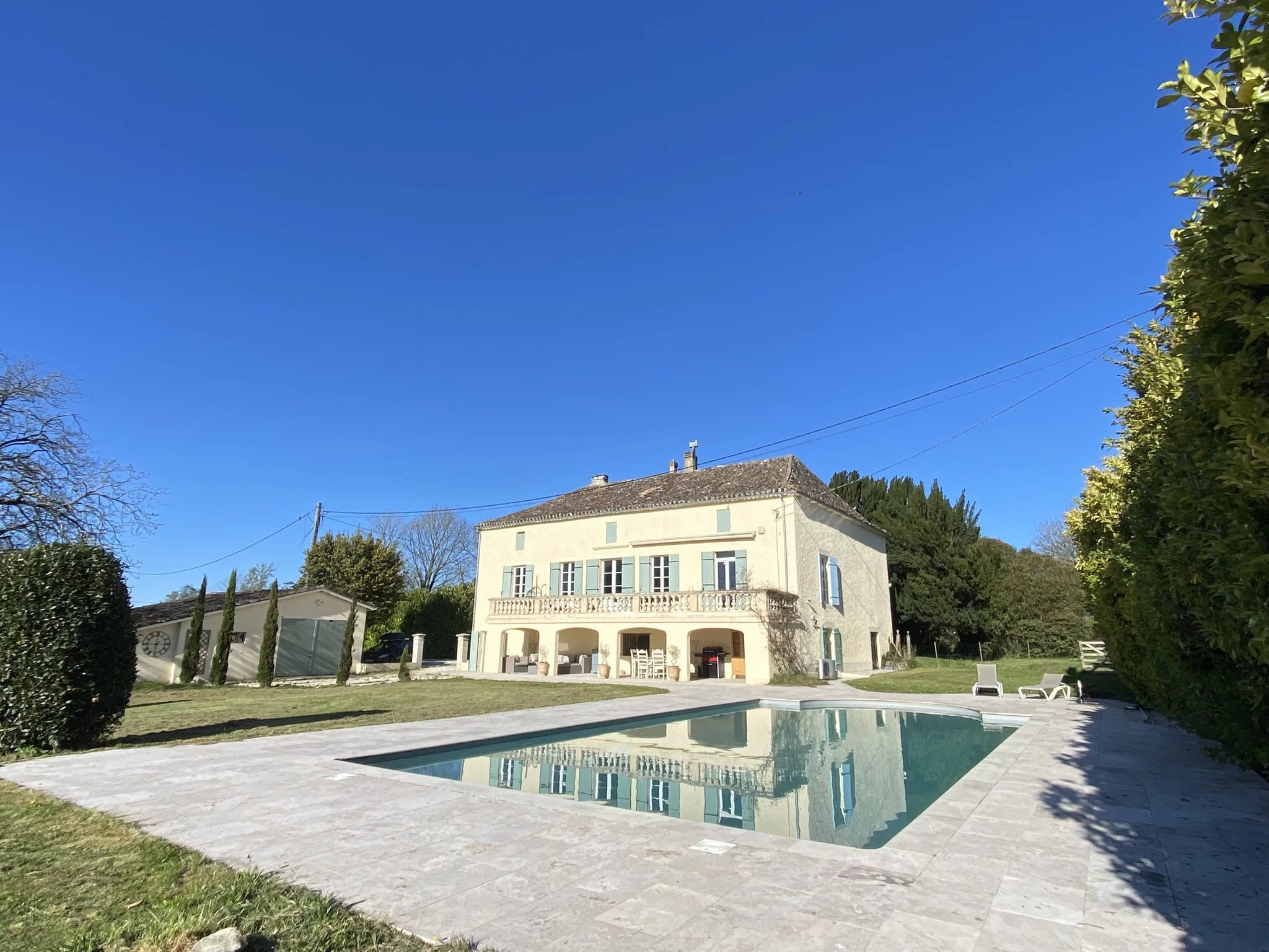 Elegant Manor House with Pool and Panoramic Views
