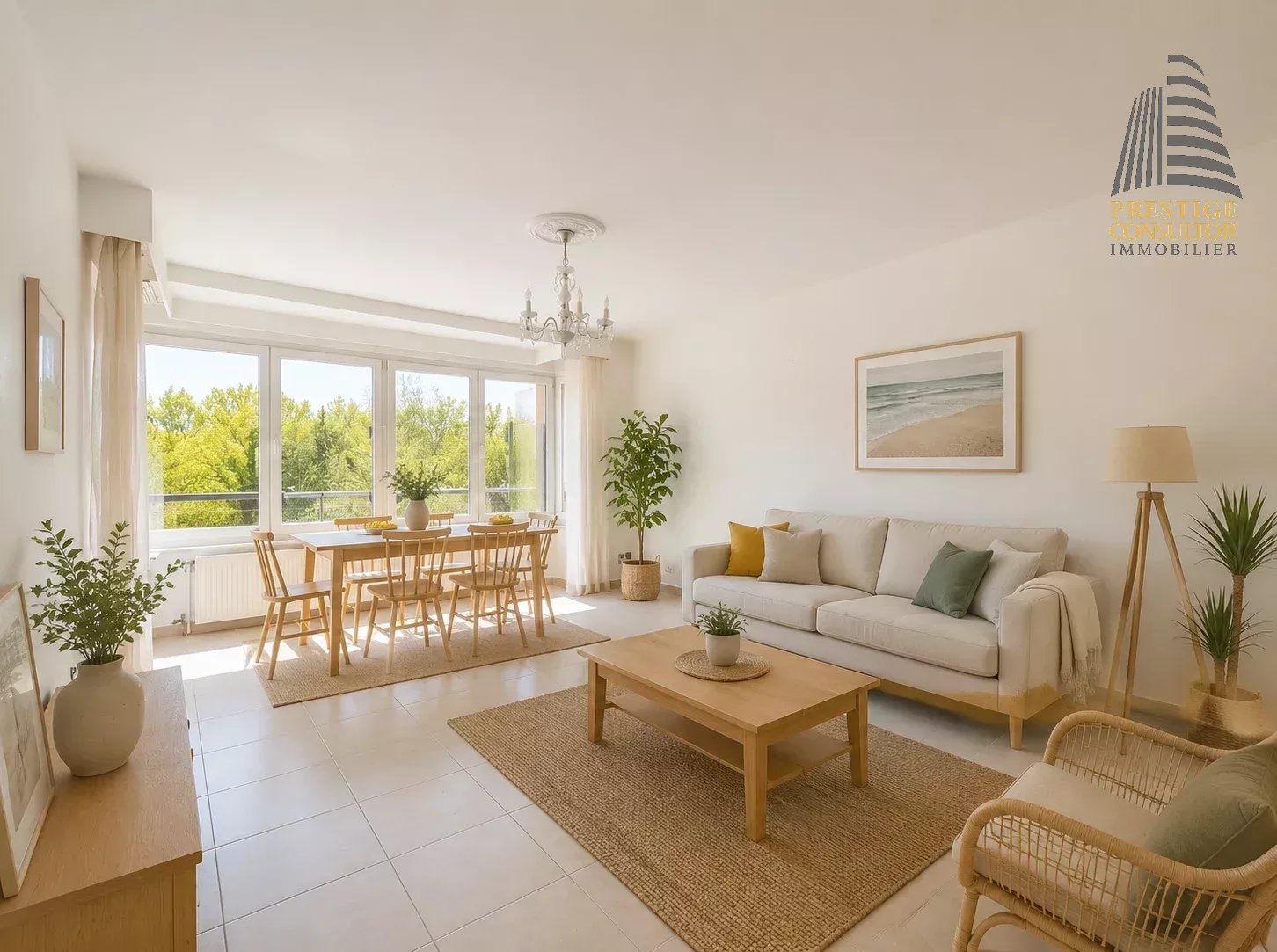 SUPERBE APPARTEMENT 2 CHAMBRES AVEC TERRASSE + PARKING !