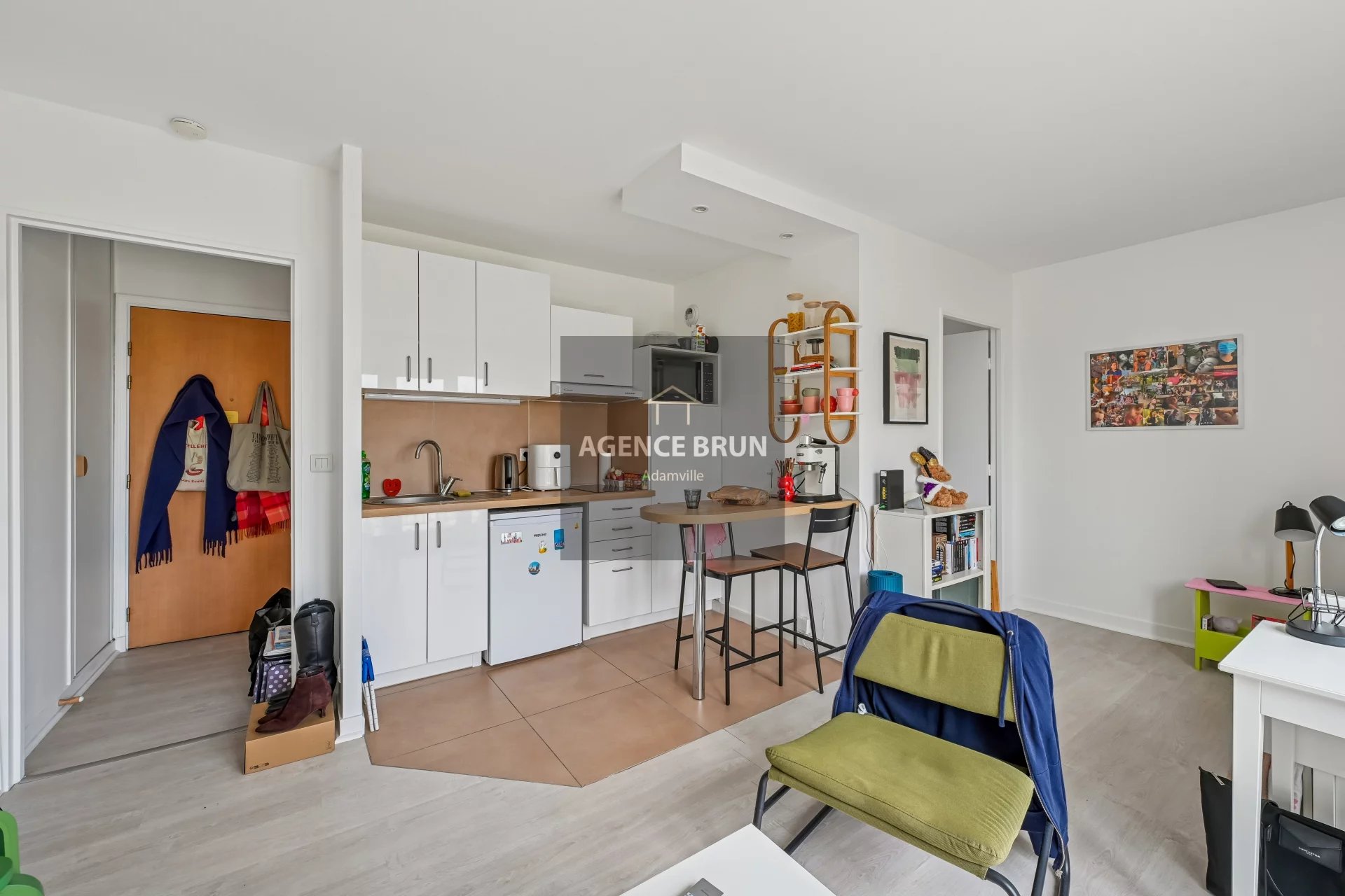 Adamville – Studio 25 m² en parfait état - Photo 3