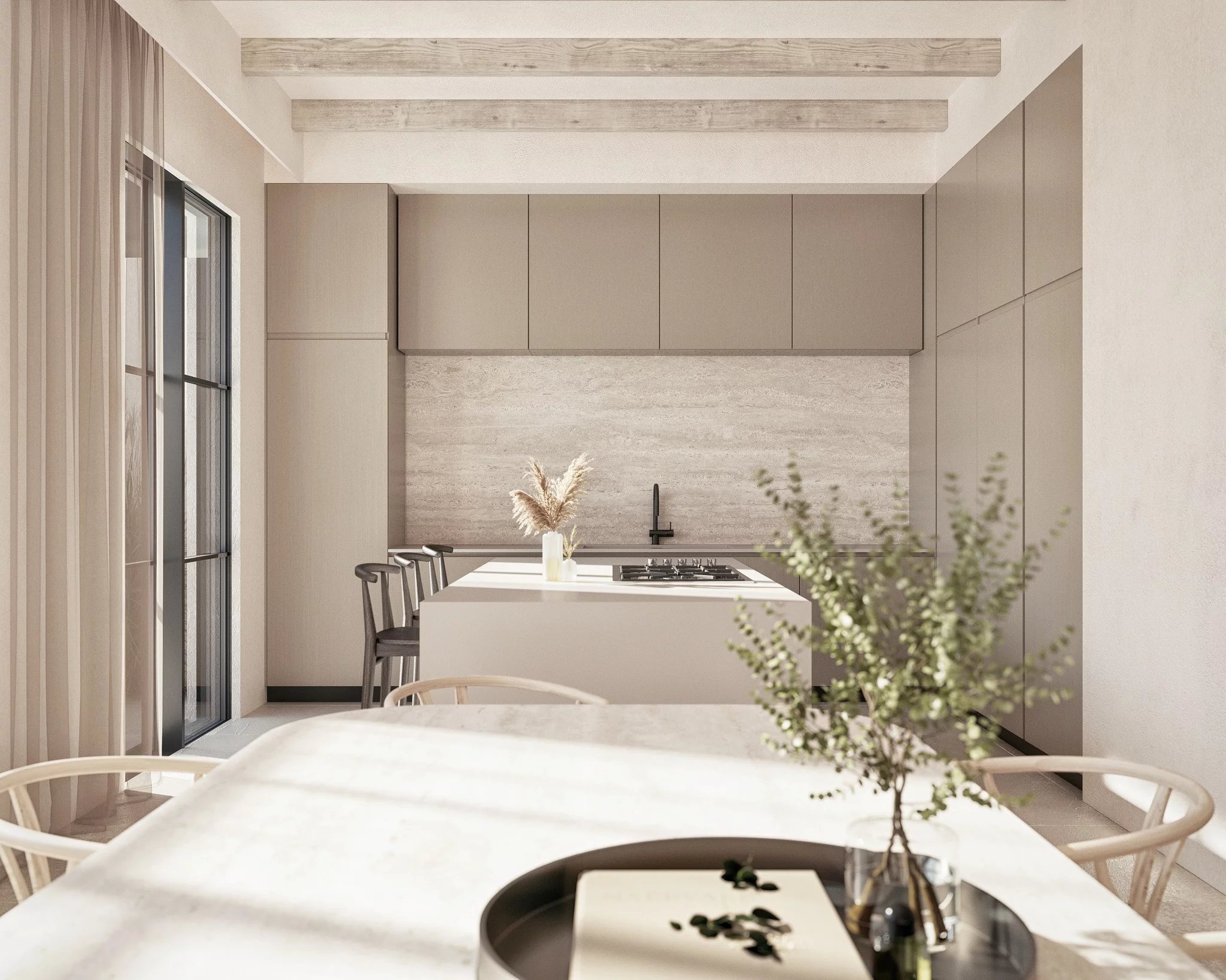 Maison de ville exclusive en cours de construction avec piscine privée à Son Espanyolet