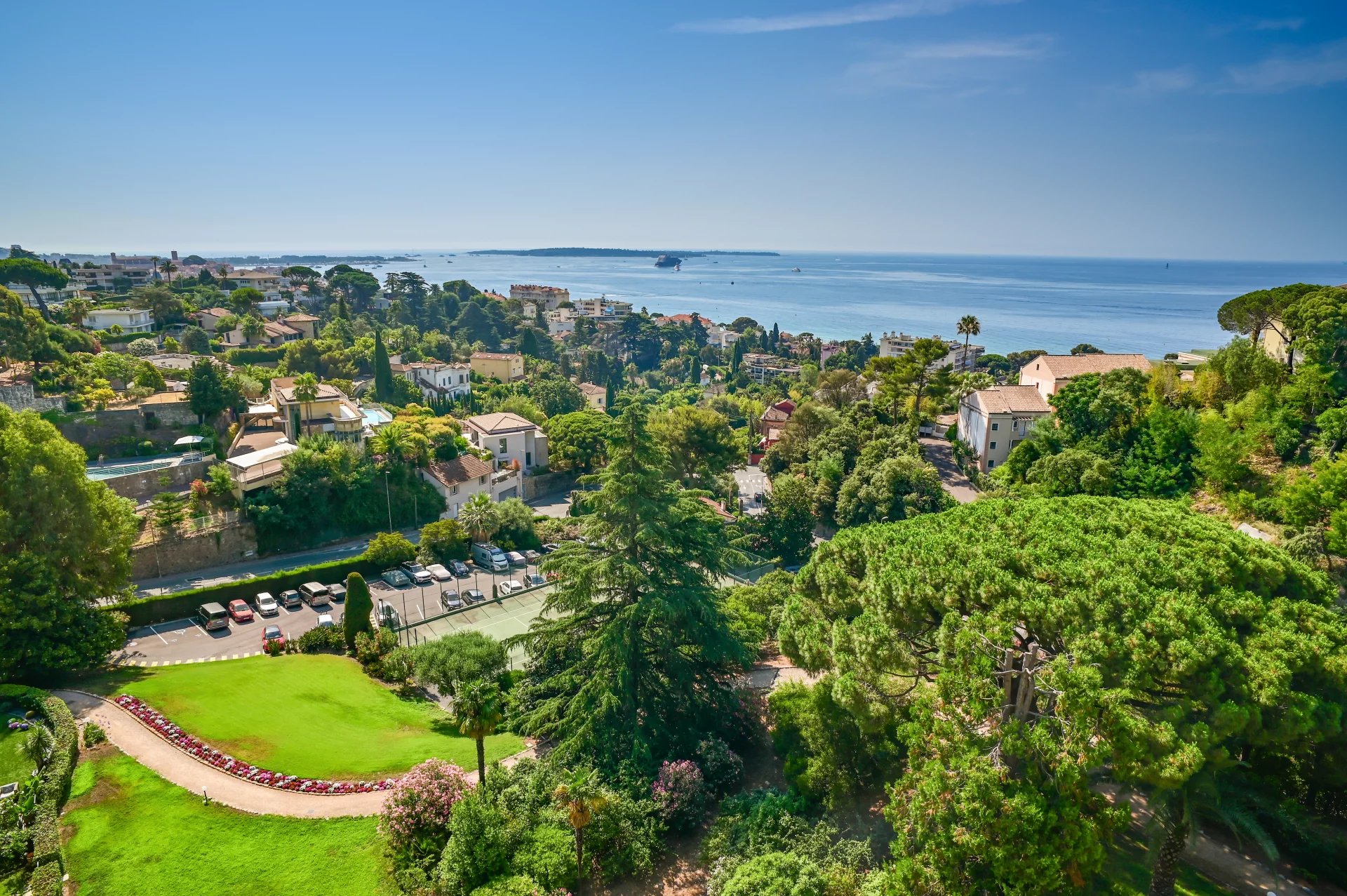 CANNES, CROIX DES GARDES – PANORAMIC SEA VIEW
