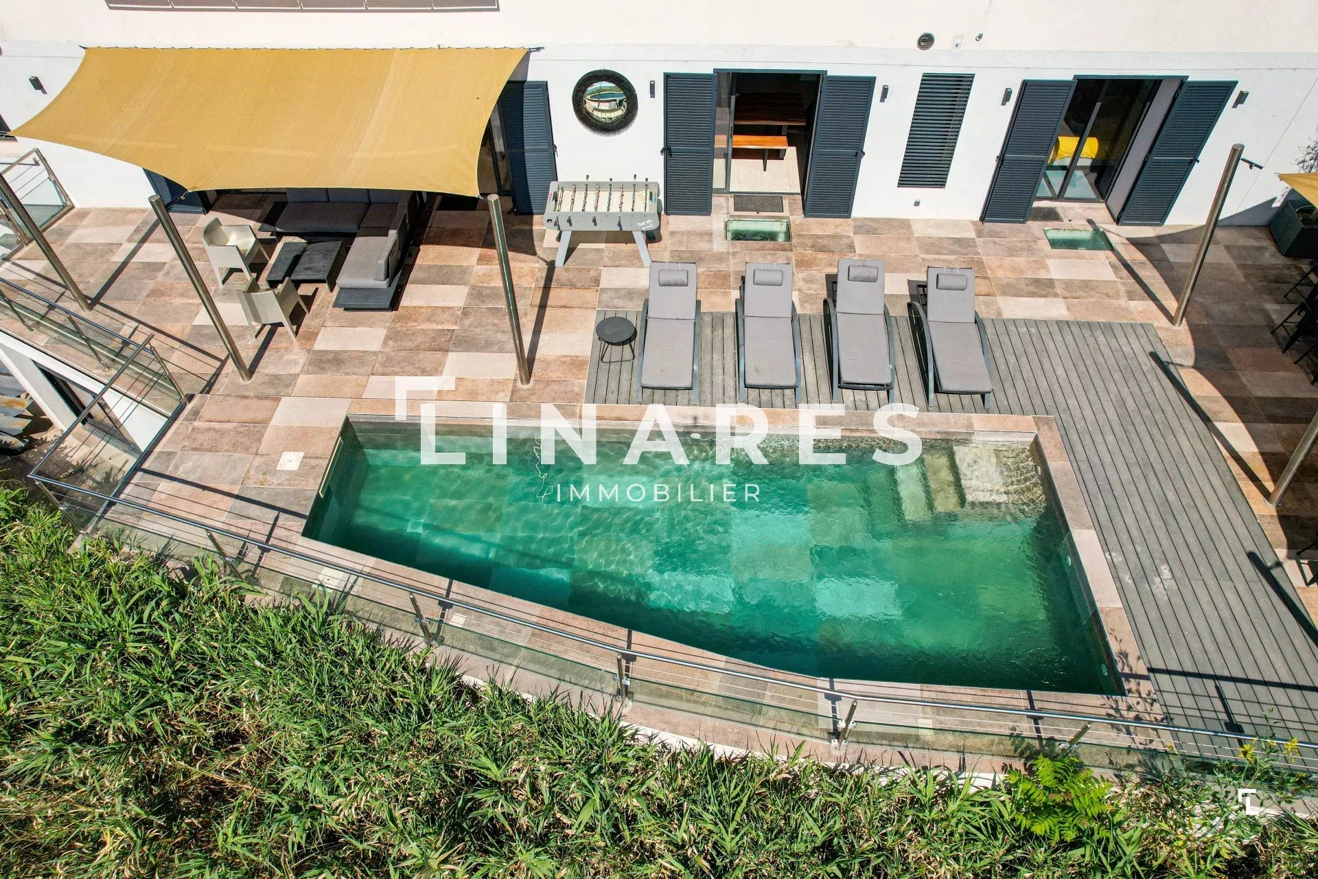 LES VOILES DE LA FALAISE - Duplex T4 de 200m² - Terrasse - Piscine - Vue mer - 13016 L'ESTAQUE