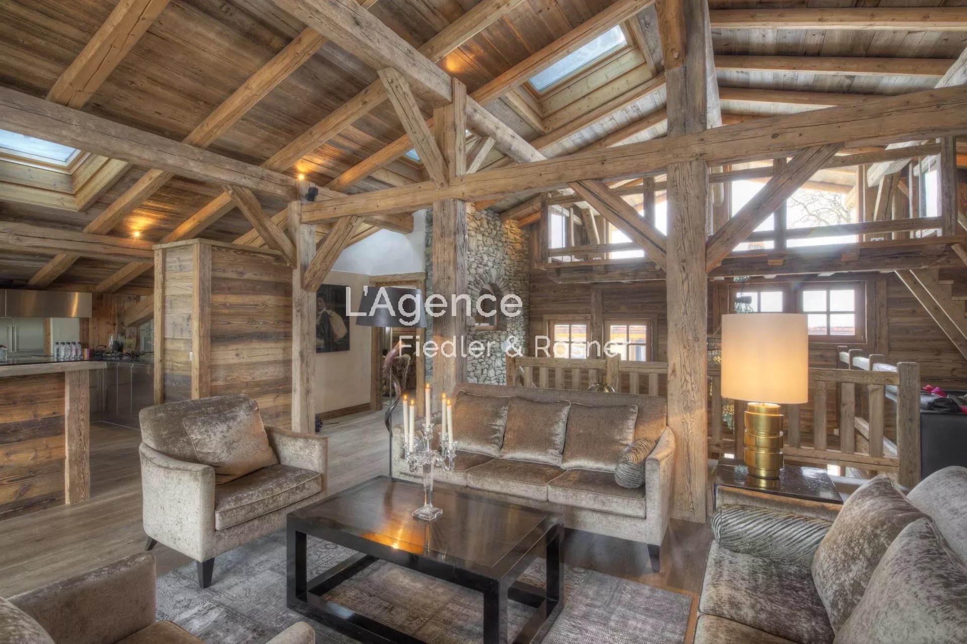 REF 438 : EXCLUSIVITE - MEGEVE - MONT D'ARBOIS - CHALET