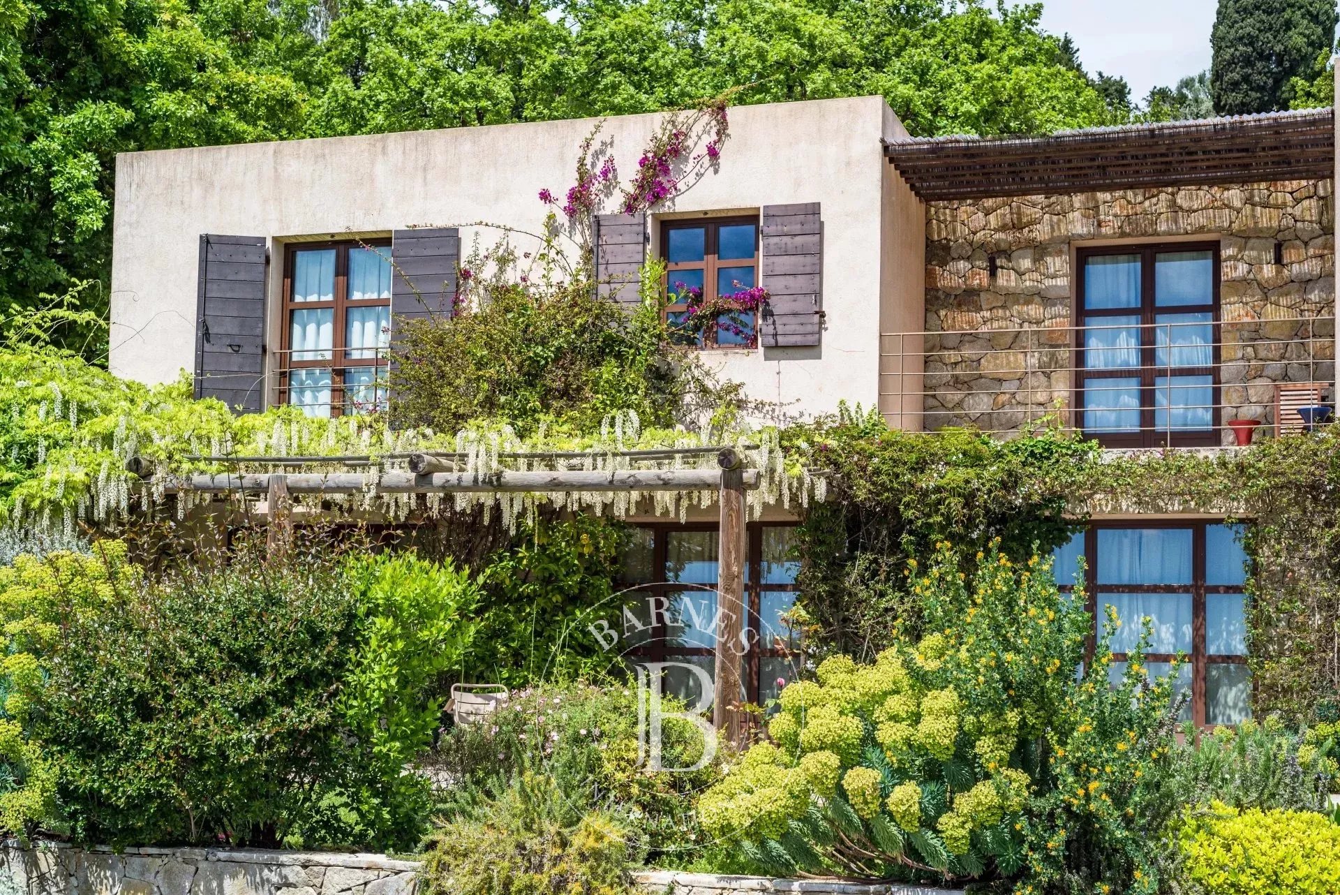 Chateauneuf-Grasse, contemporary Mas with sea view, 5 bedrooms - picture 5