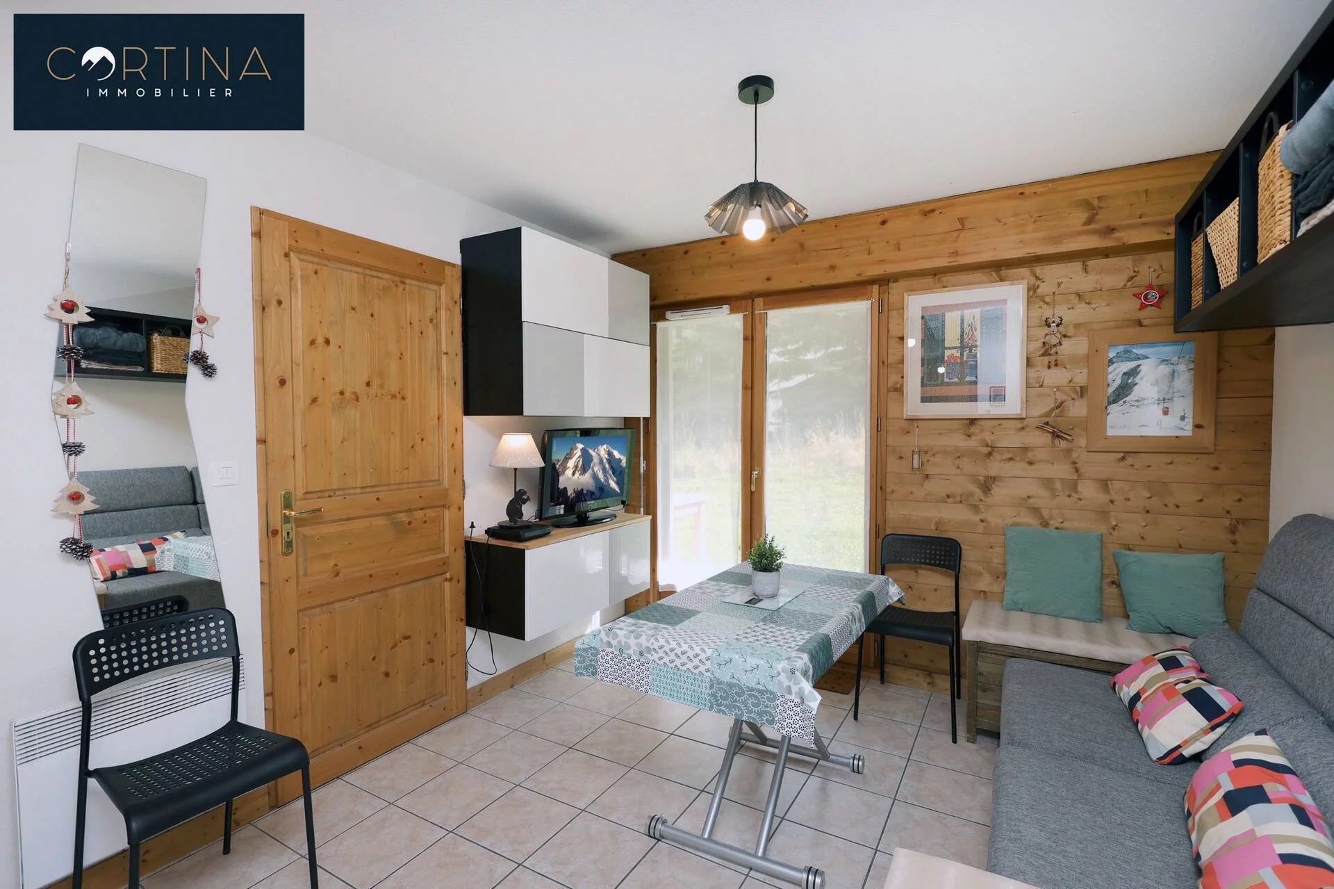 JARDIN ALPIN B01 — Appartement pour 4 personnes