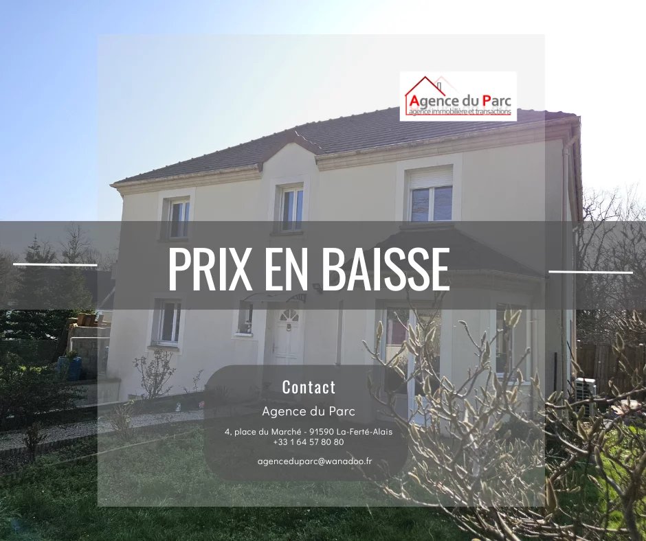 PRIX EN BAISSE - PROCHE LA FERTE ALAIS MAISON T7