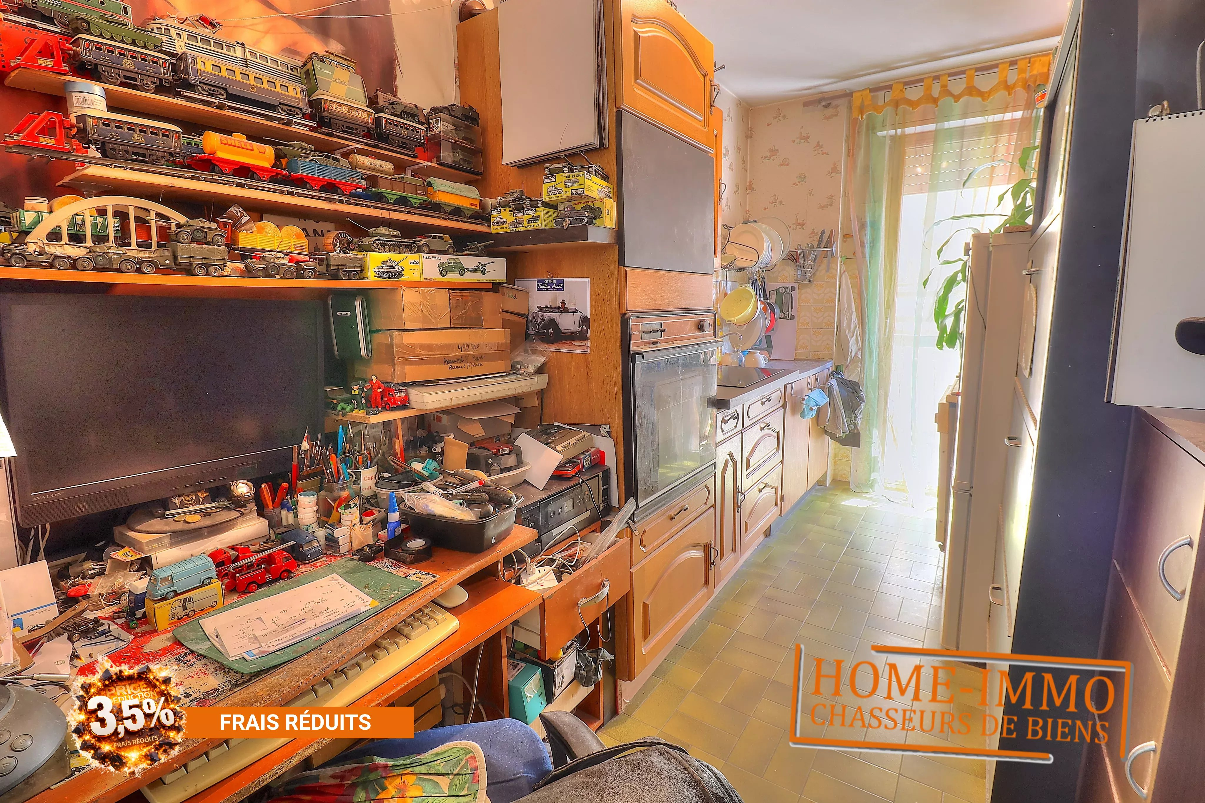 – STUDIO 34 m² à rafraichir – NICE SAINT-SYLVESTRE - Photo 5