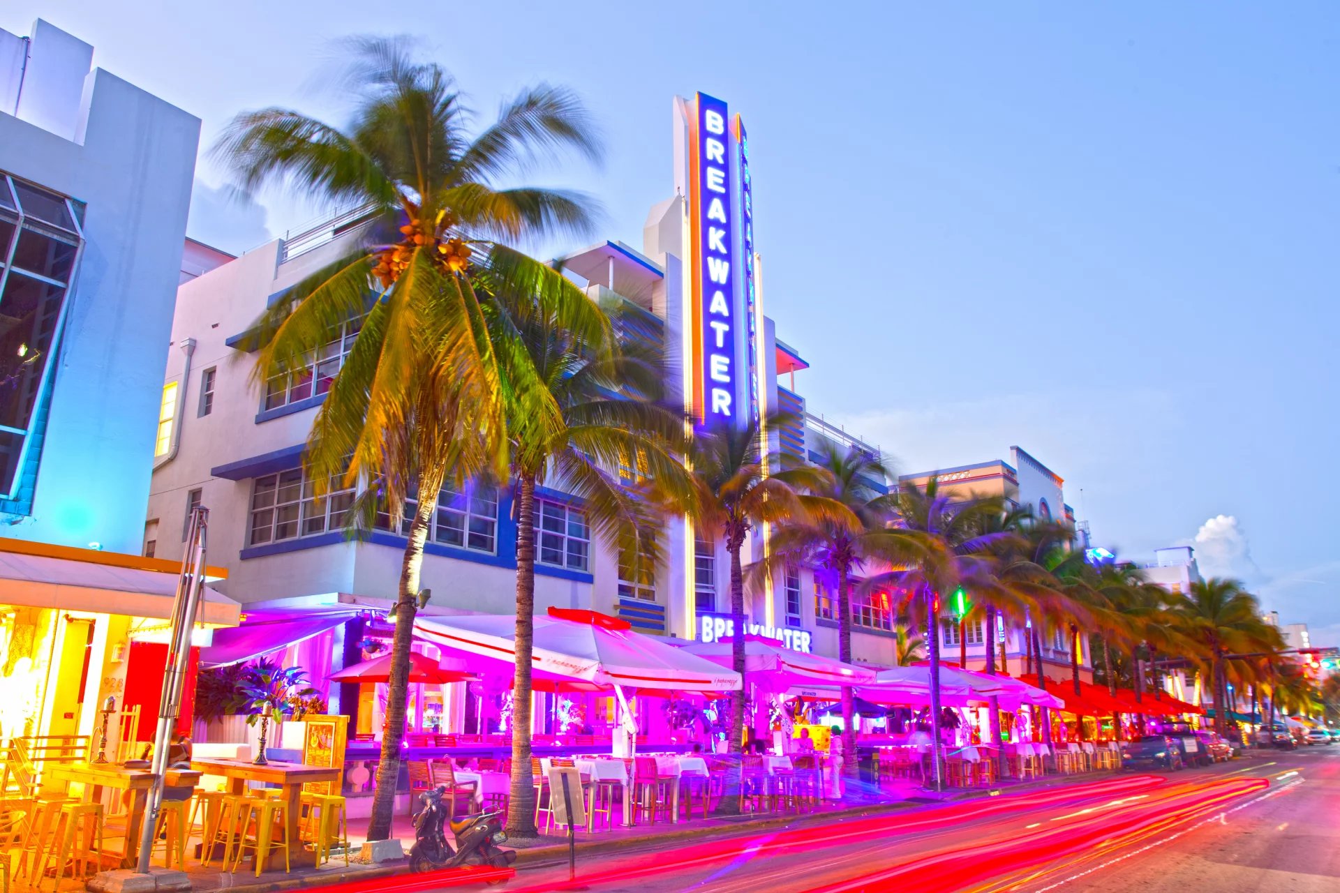 usa,deco,city,florida,south,palm,destination,skyline,trees,summer,miami,beautiful,street,cityscape,moving,traffic,editorial,sky,art,night,estate,real,tropical,ocean,hotels,light,beach,buildings,sunset